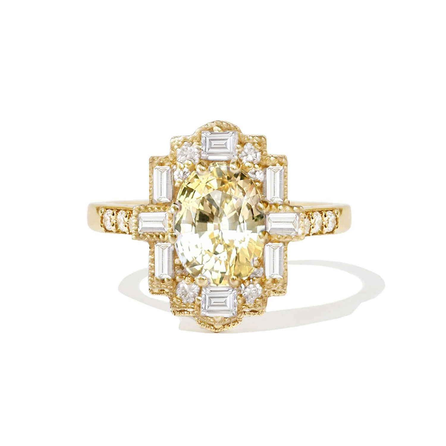 4.53 Oval Yellow Sapphire