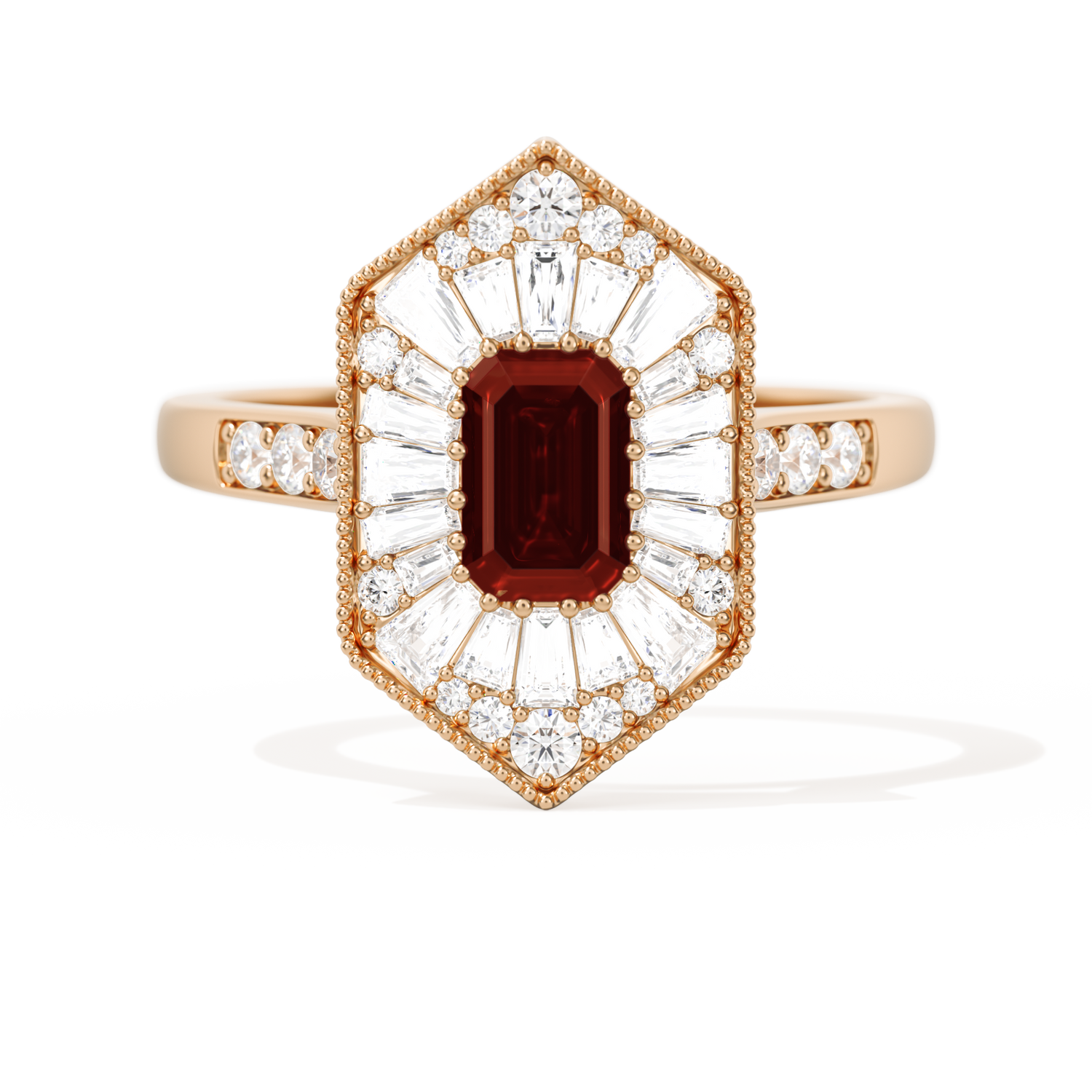 Ballerina Elongated Emerald