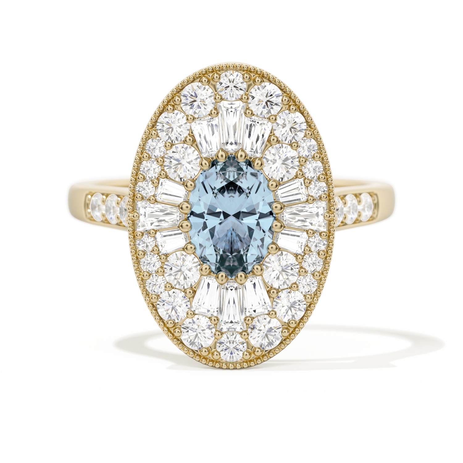 Oval Ballerina Oval Center