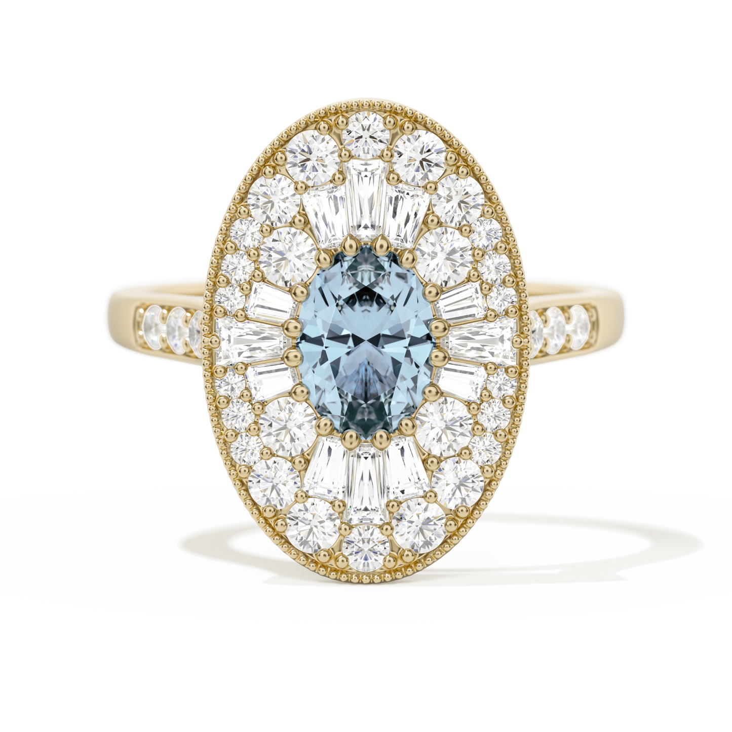 Oval Ballerina Oval Center