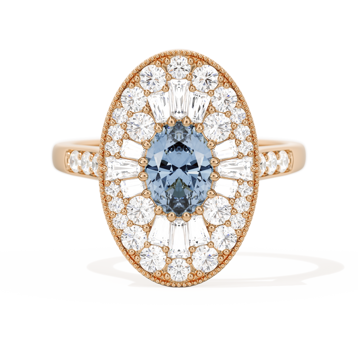 Oval Ballerina Oval Center
