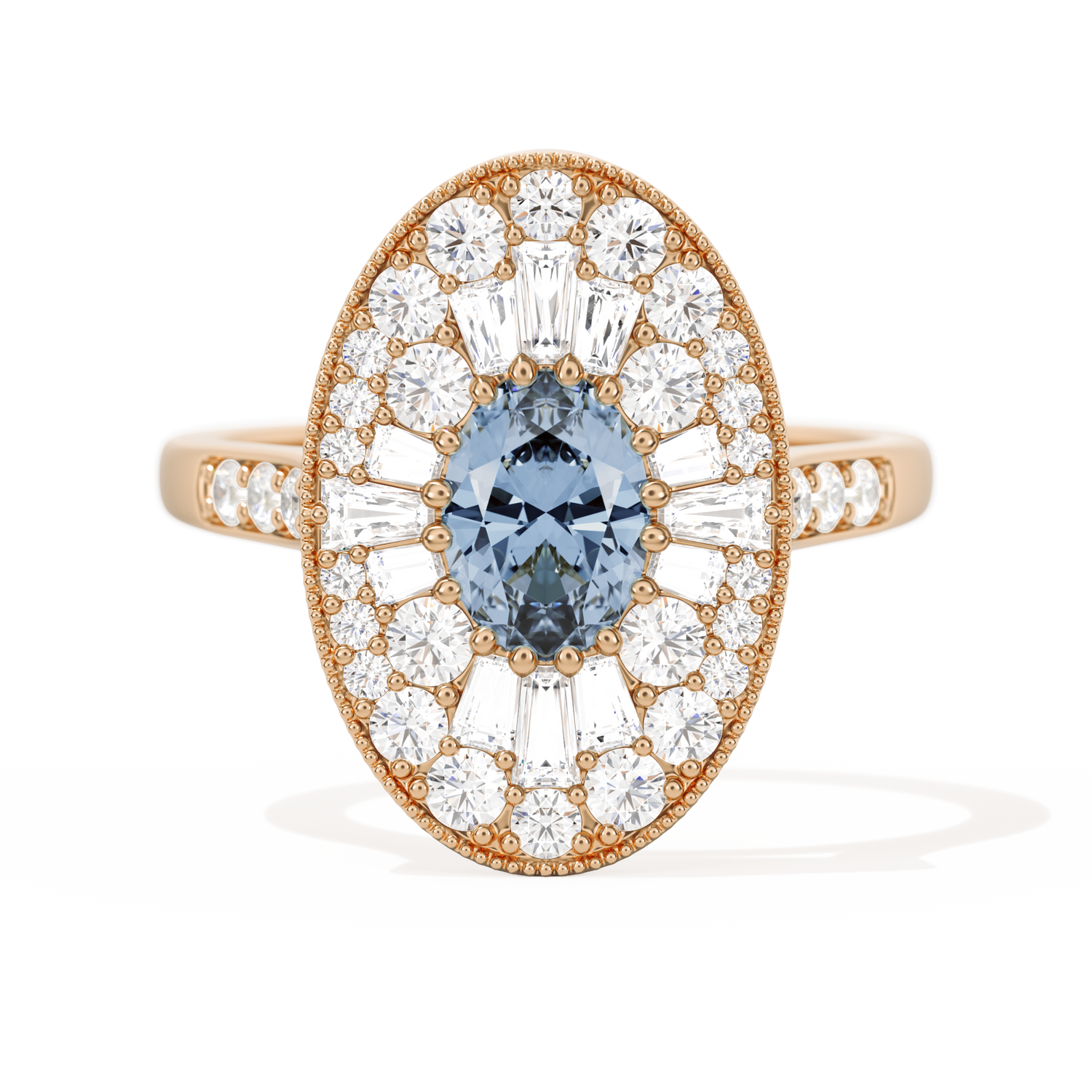 Oval Ballerina Oval Center