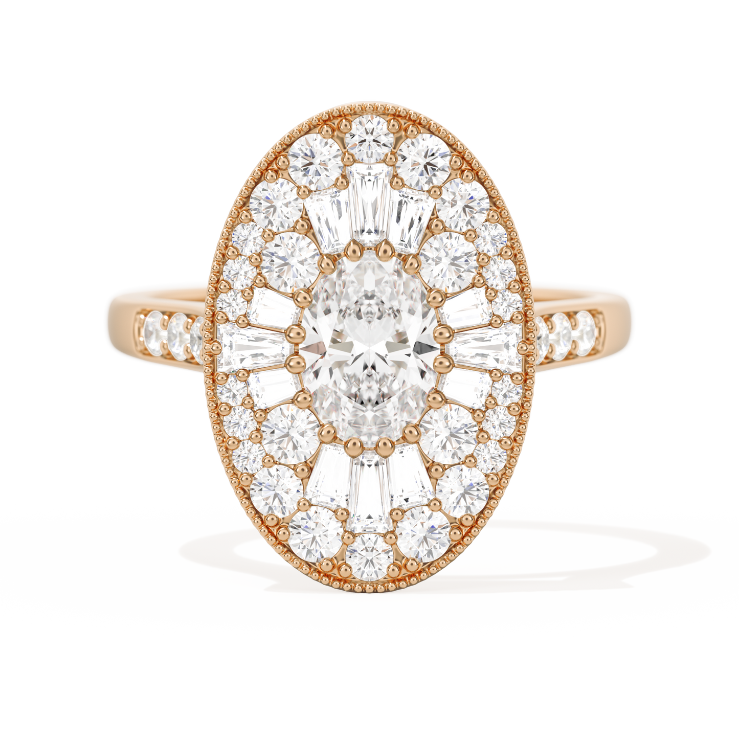 Oval Ballerina Oval Center