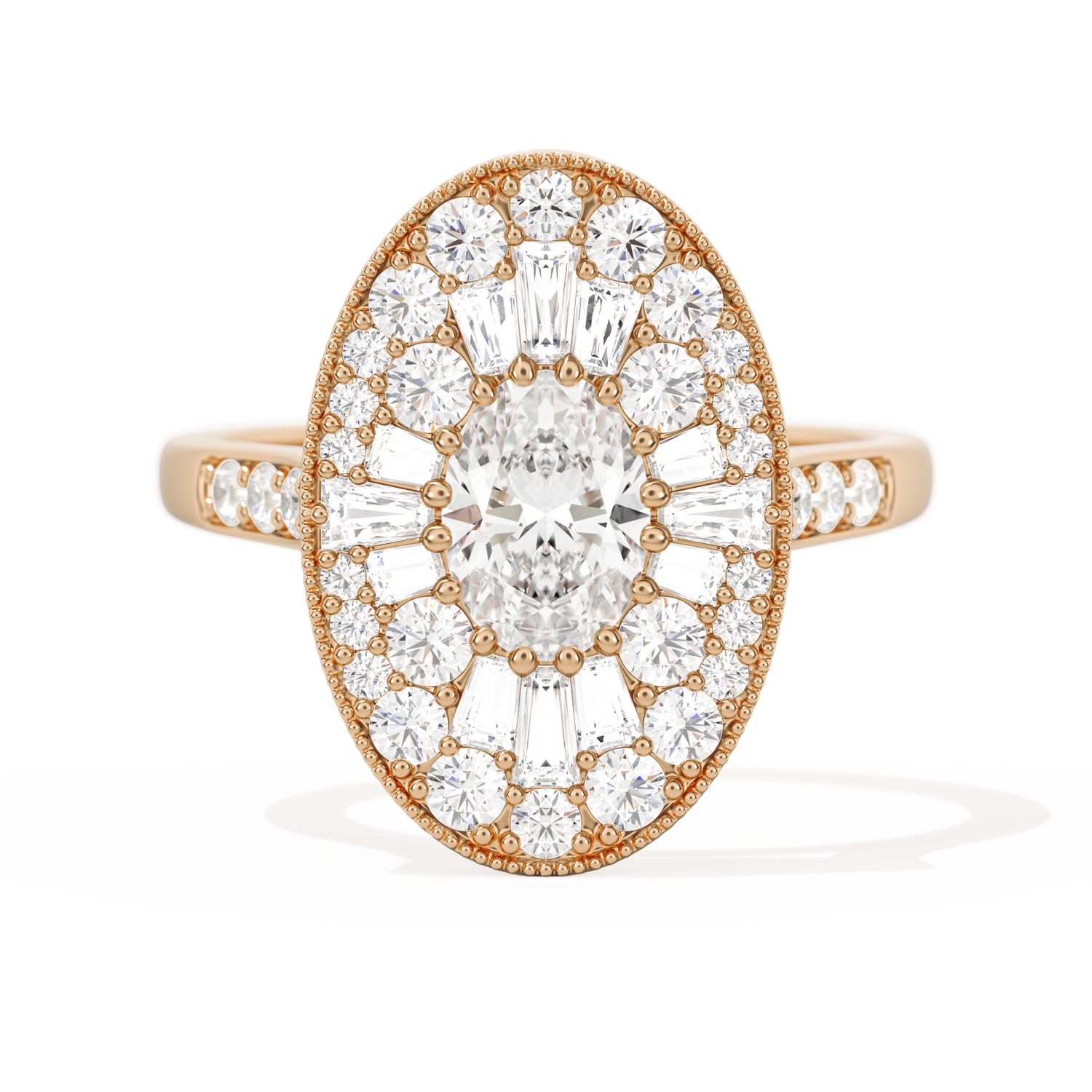 Oval Ballerina Oval Center