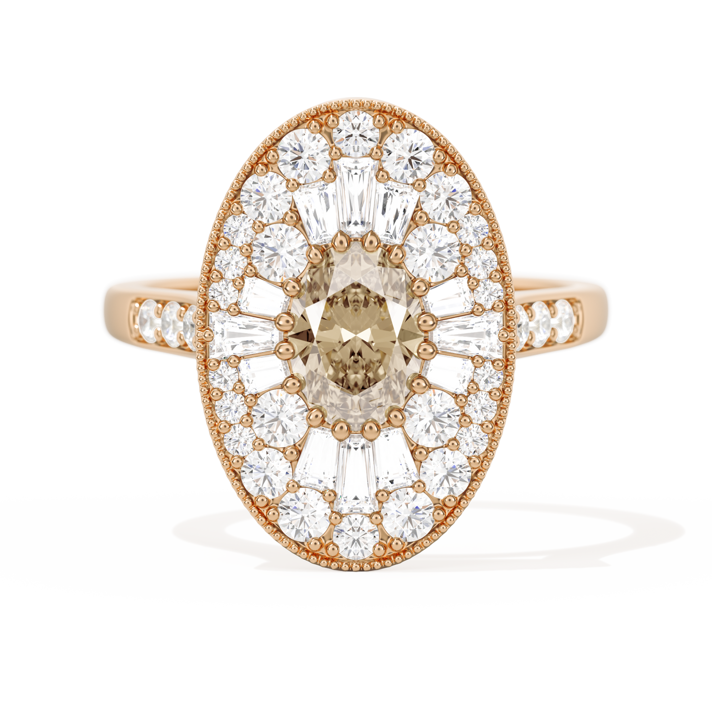 Oval Ballerina Oval Center