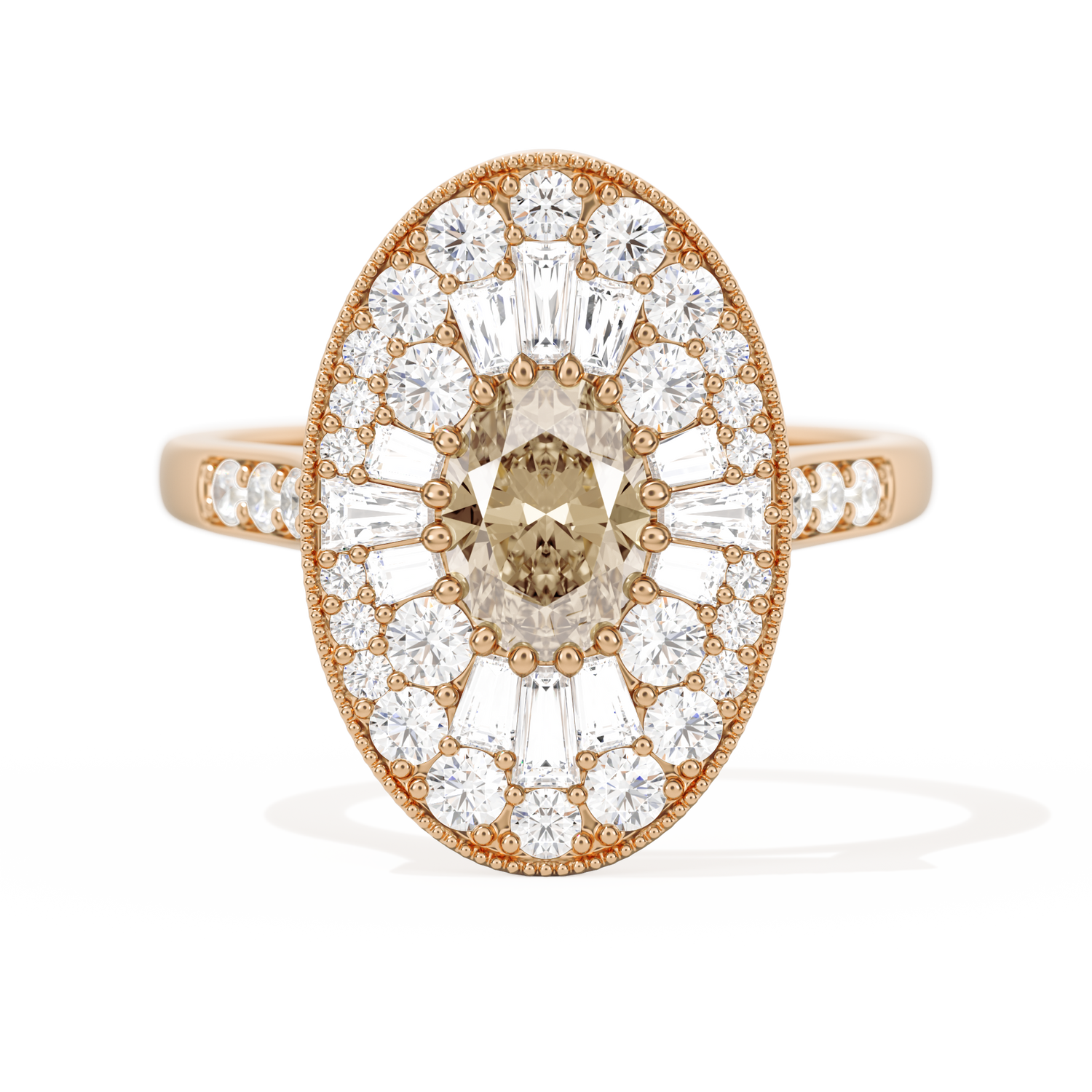 Oval Ballerina Oval Center