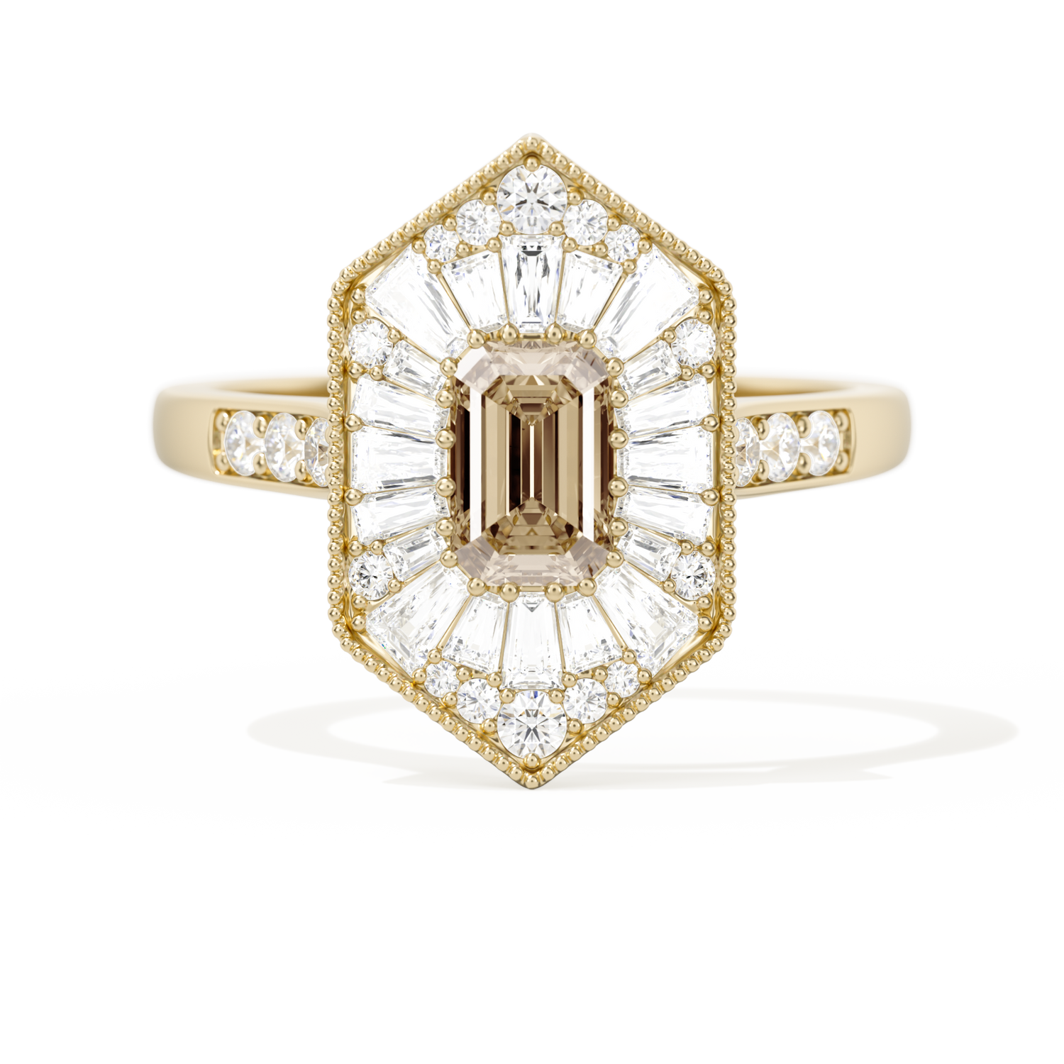 Ballerina Elongated Emerald