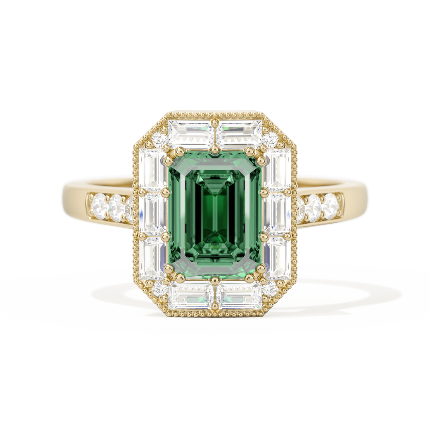 Not So Mini French Cut Halo