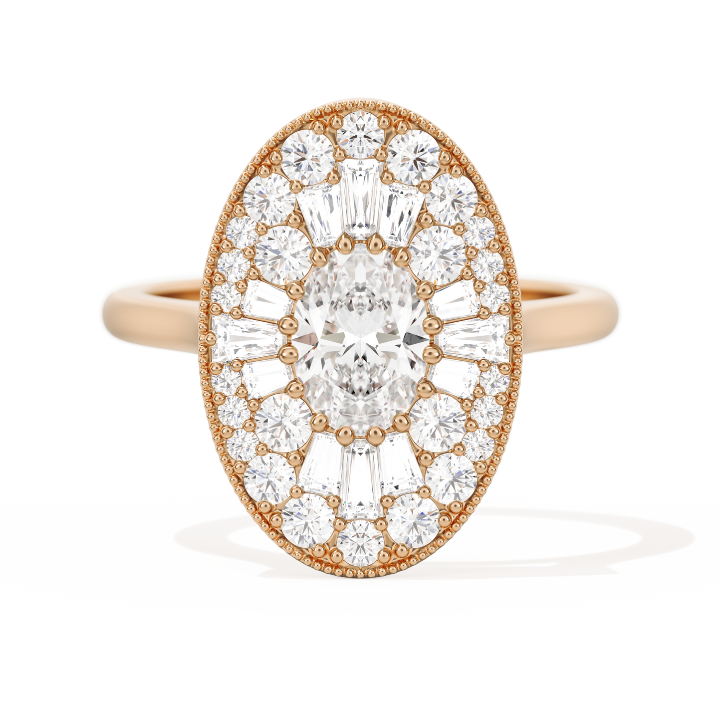 Oval Ballerina Oval Center