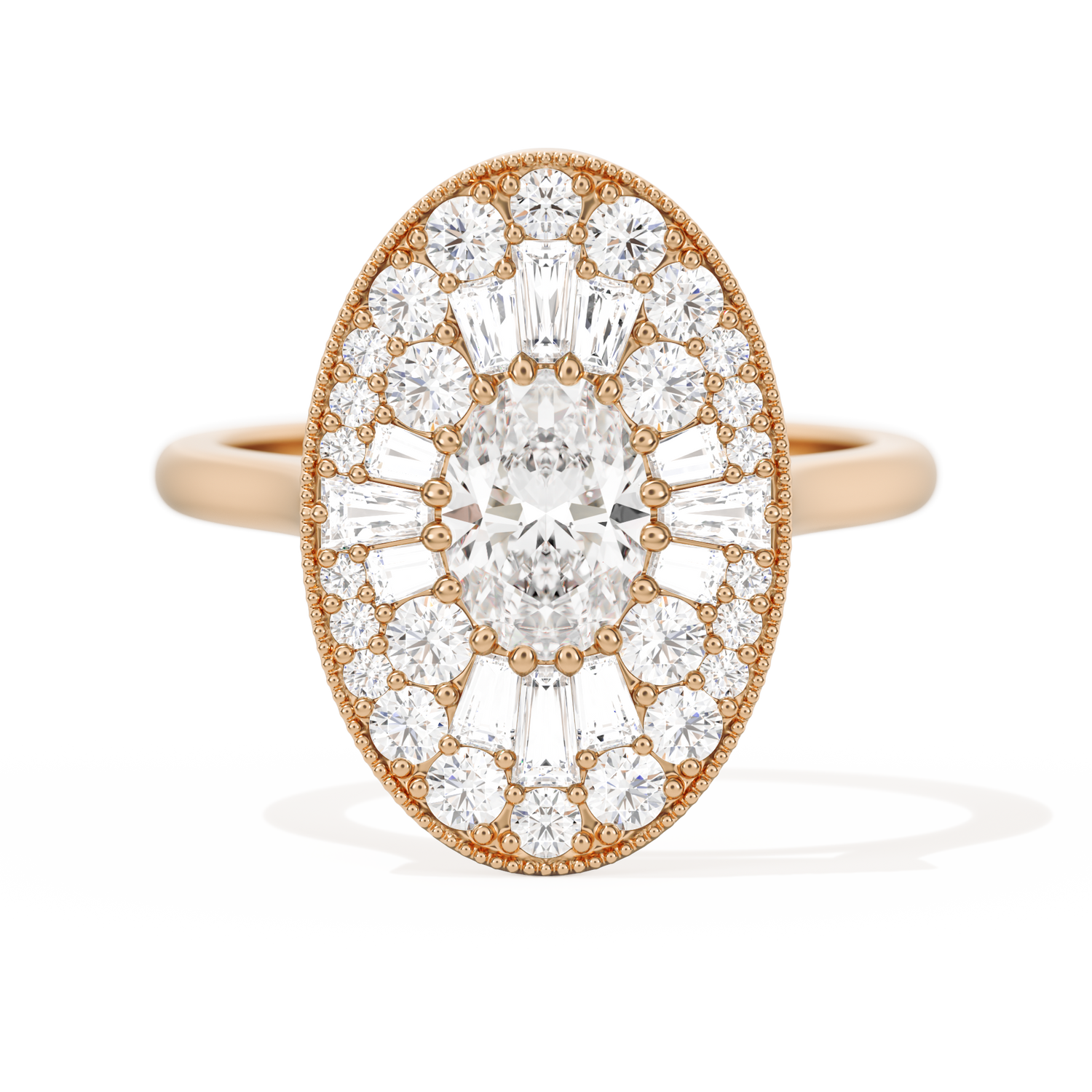 Oval Ballerina Oval Center