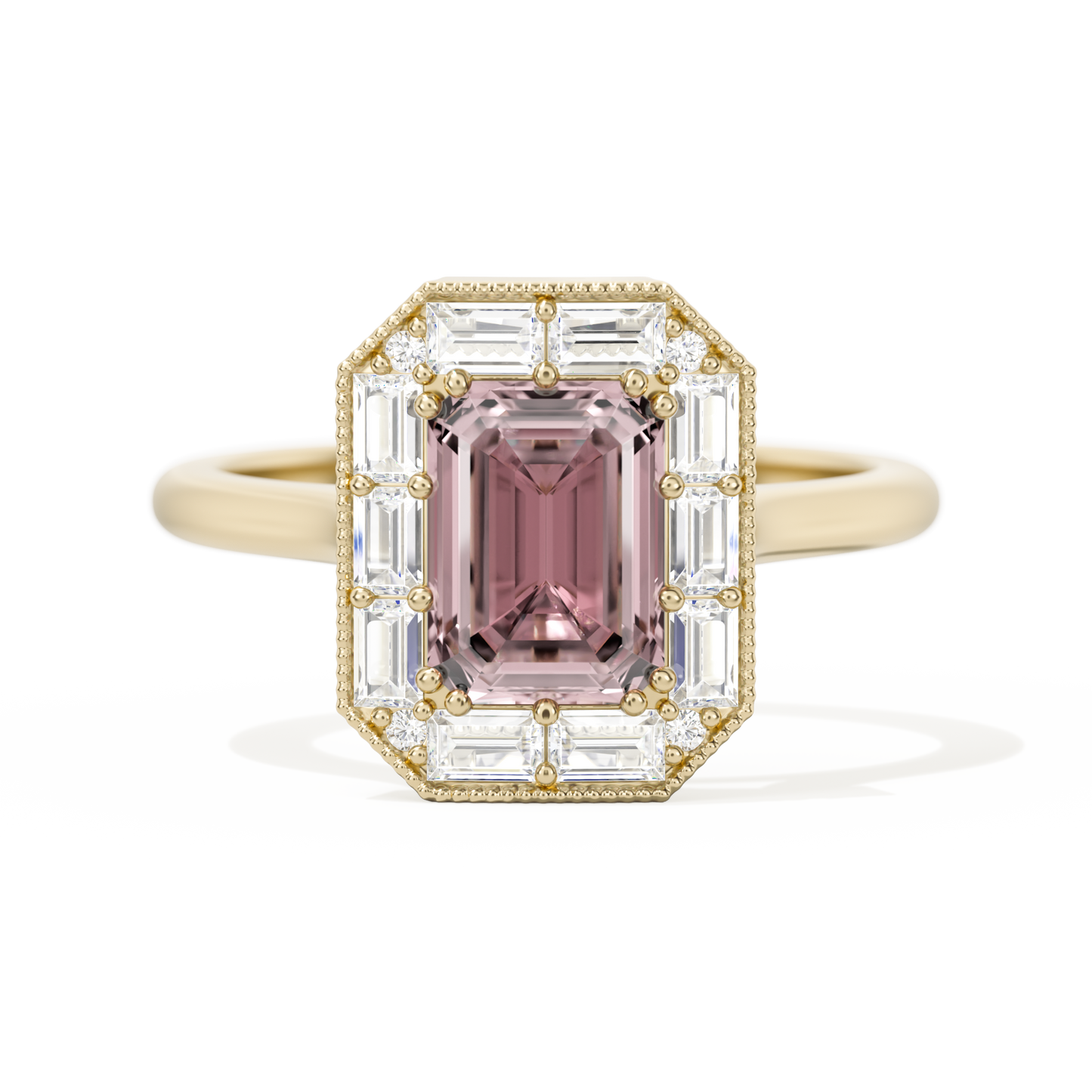 Not So Mini French Cut Halo