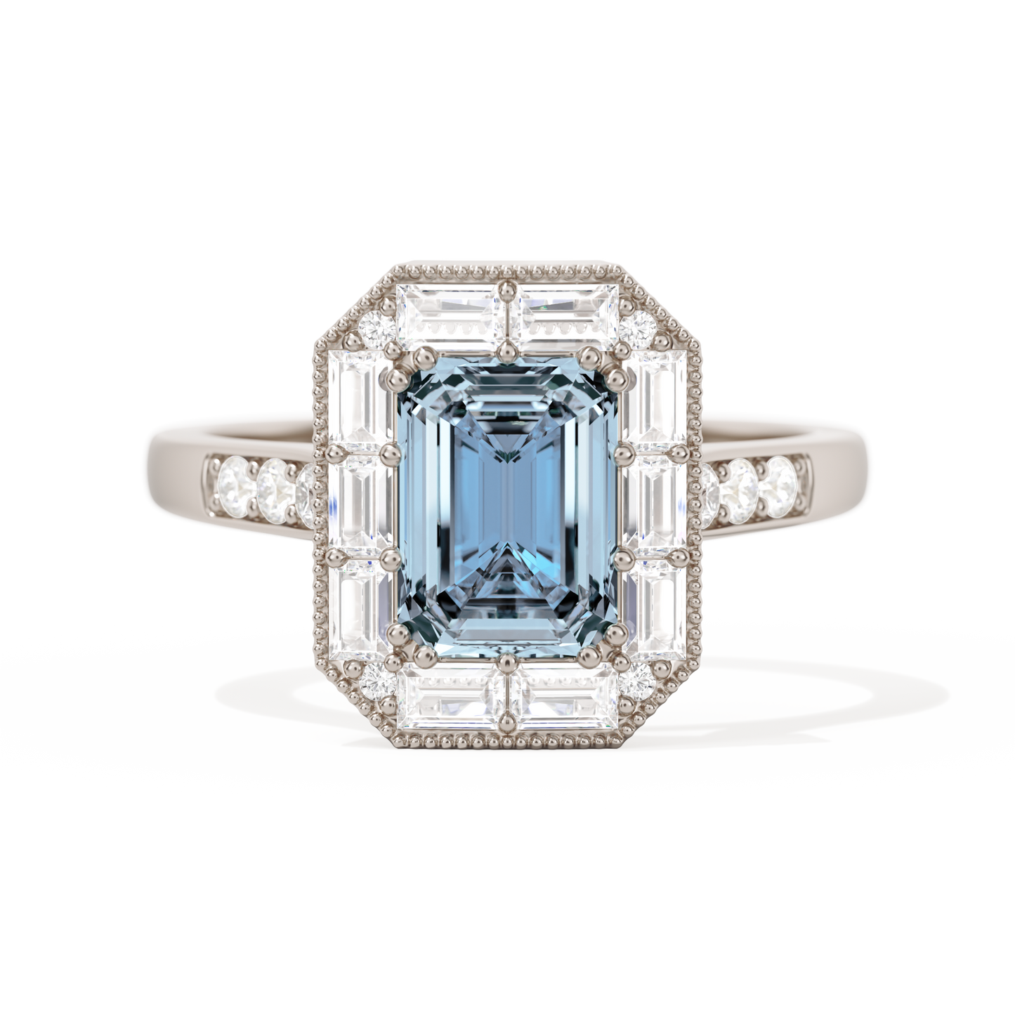 Not So Mini French Cut Halo