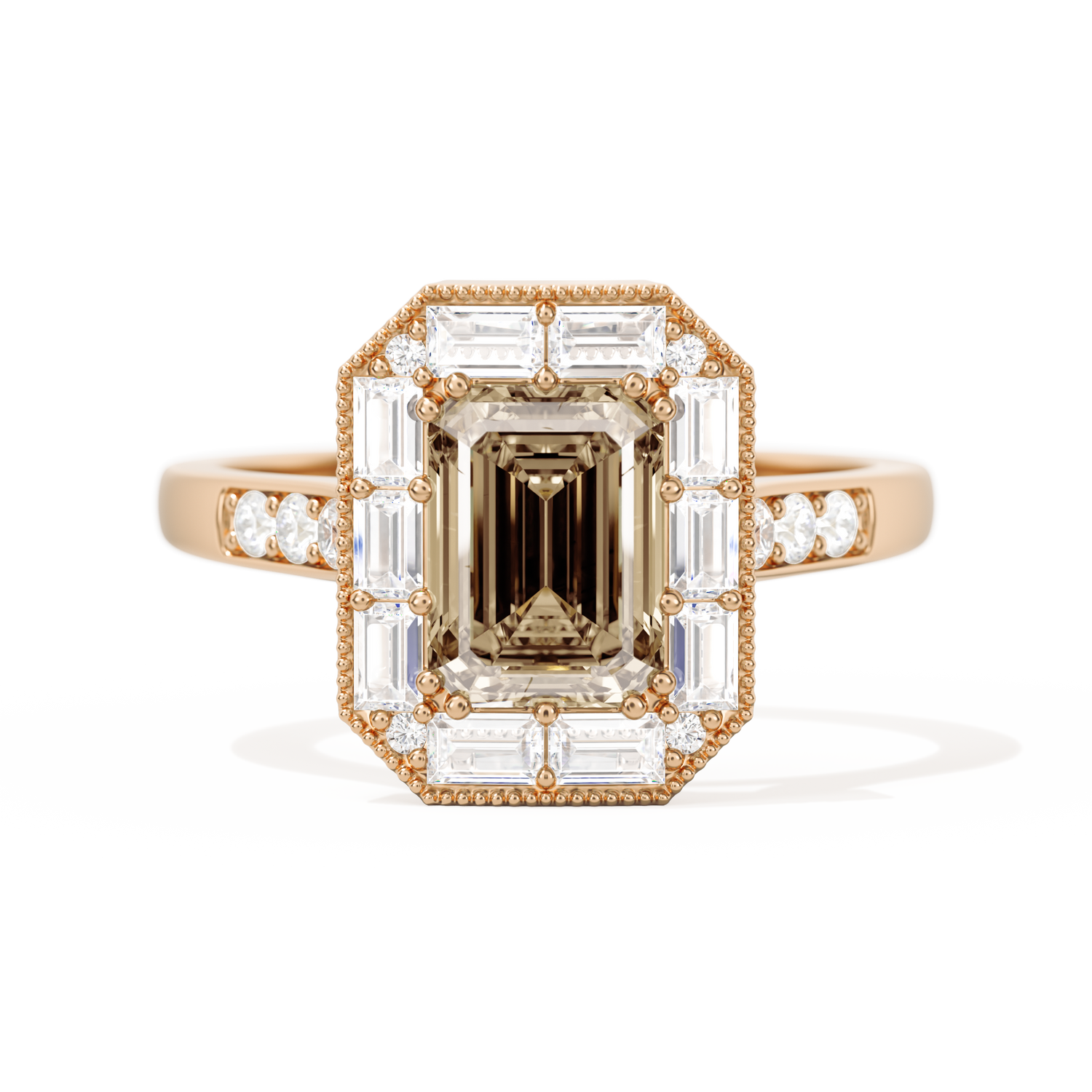 Not So Mini French Cut Halo