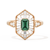 Ballerina Elongated Emerald