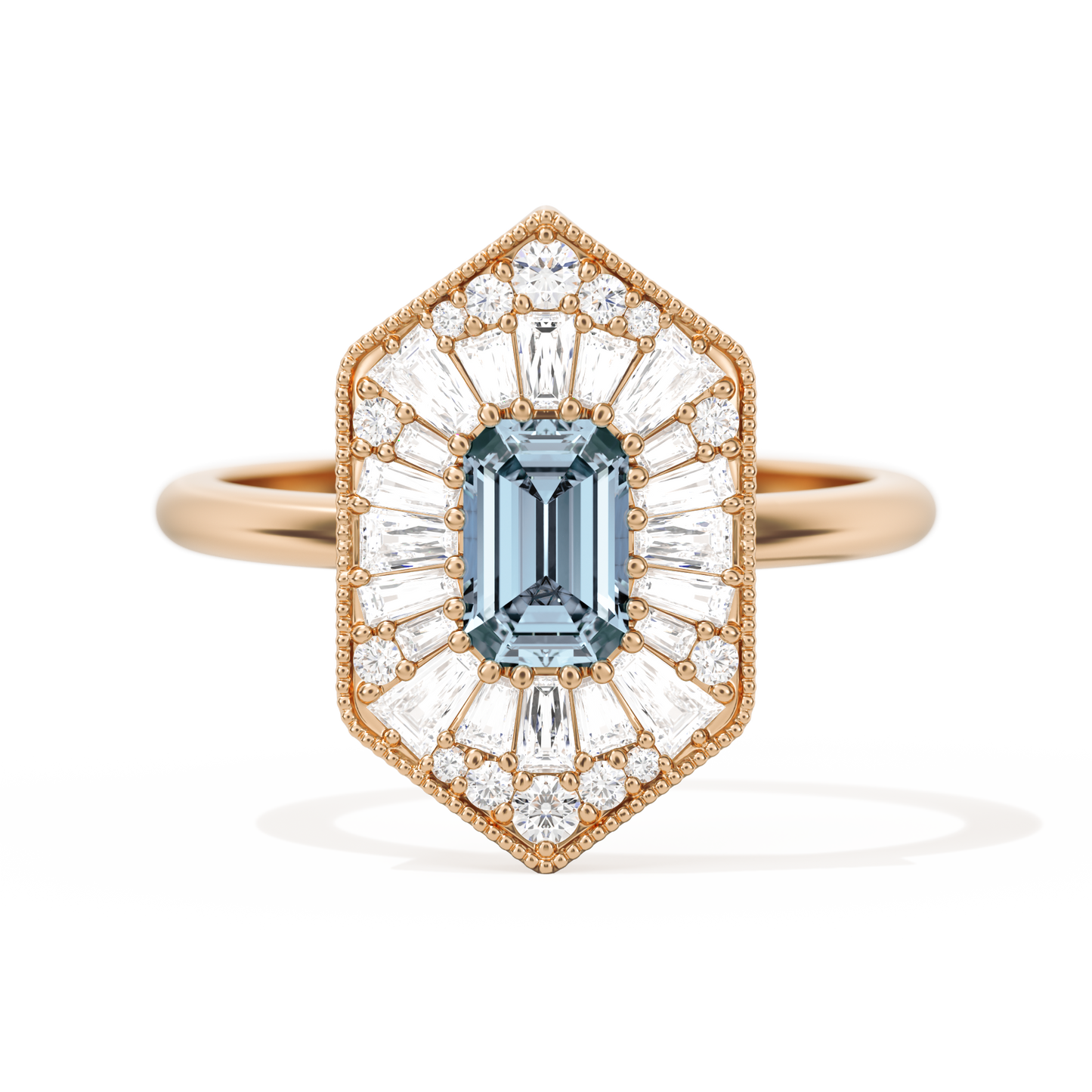 Ballerina Elongated Emerald