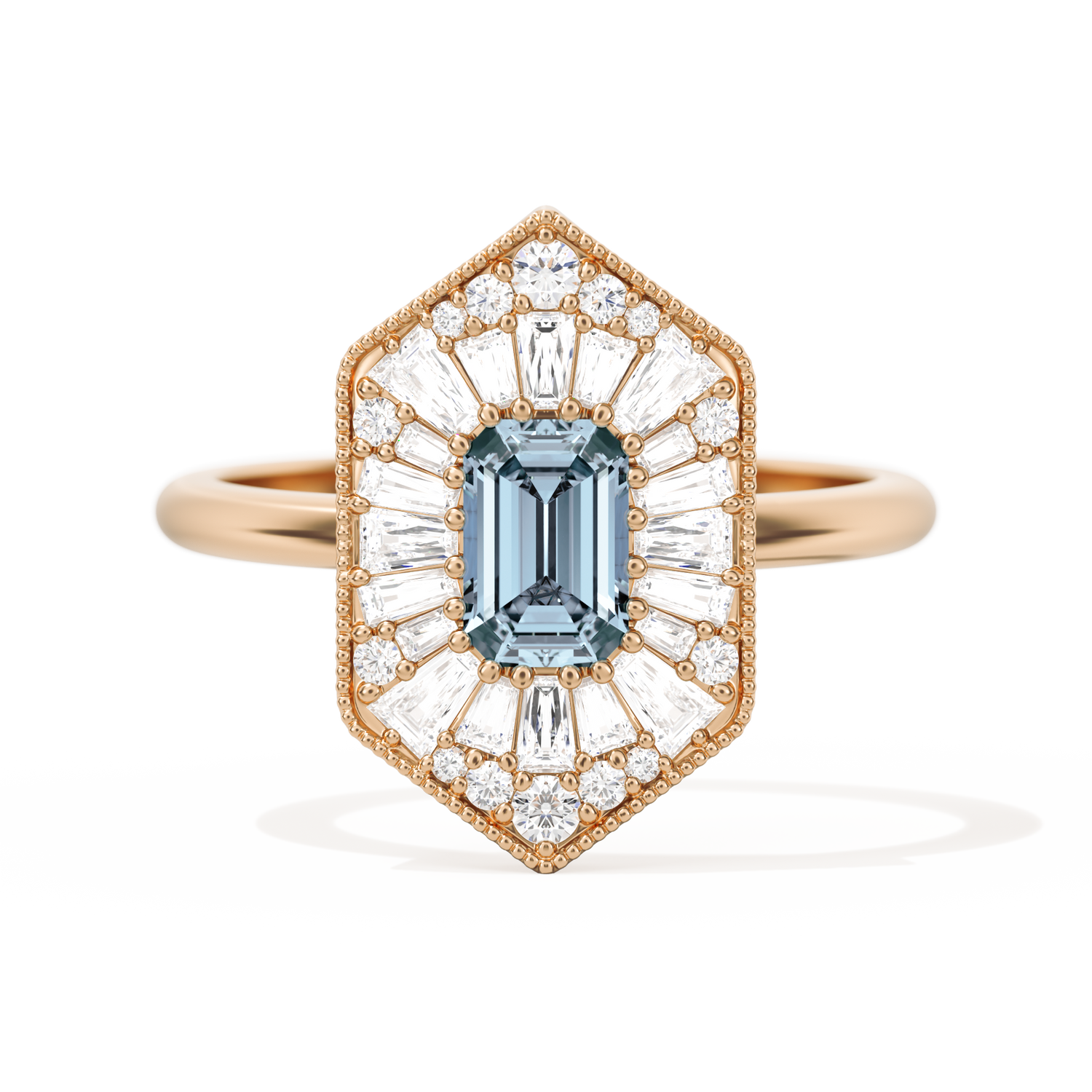 Ballerina Elongated Emerald
