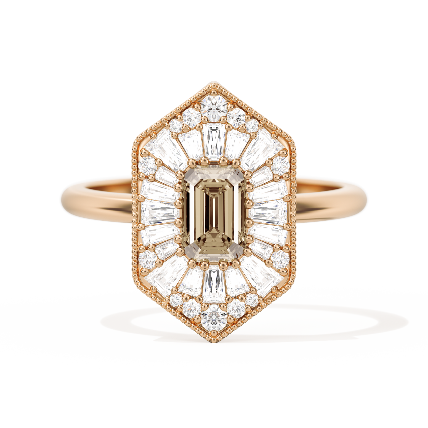 Ballerina Elongated Emerald