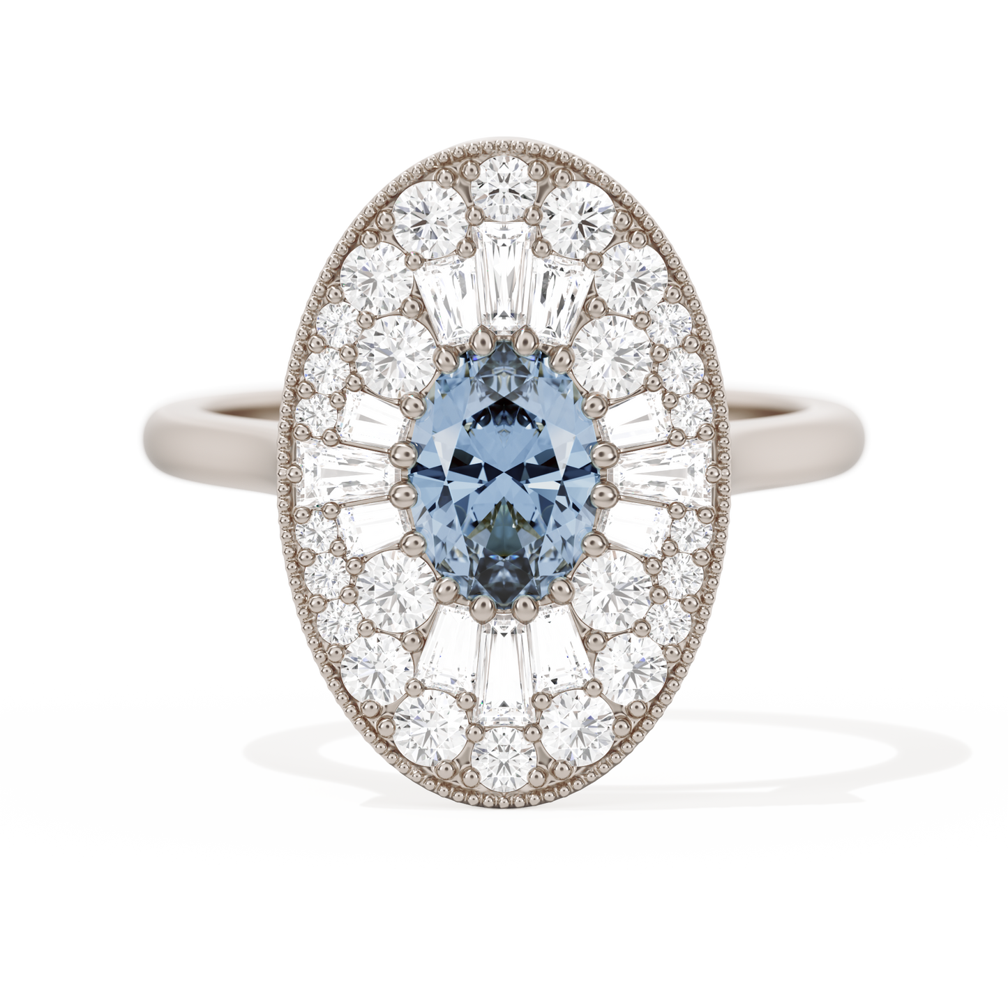 Oval Ballerina Oval Center
