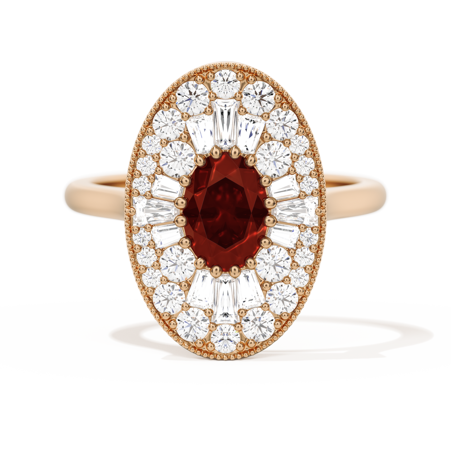 Oval Ballerina Oval Center