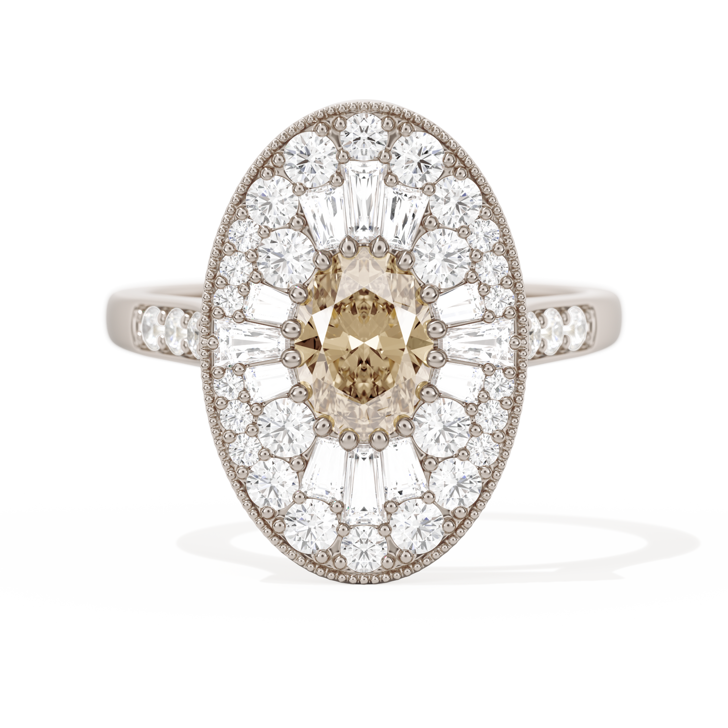 Oval Ballerina Oval Center