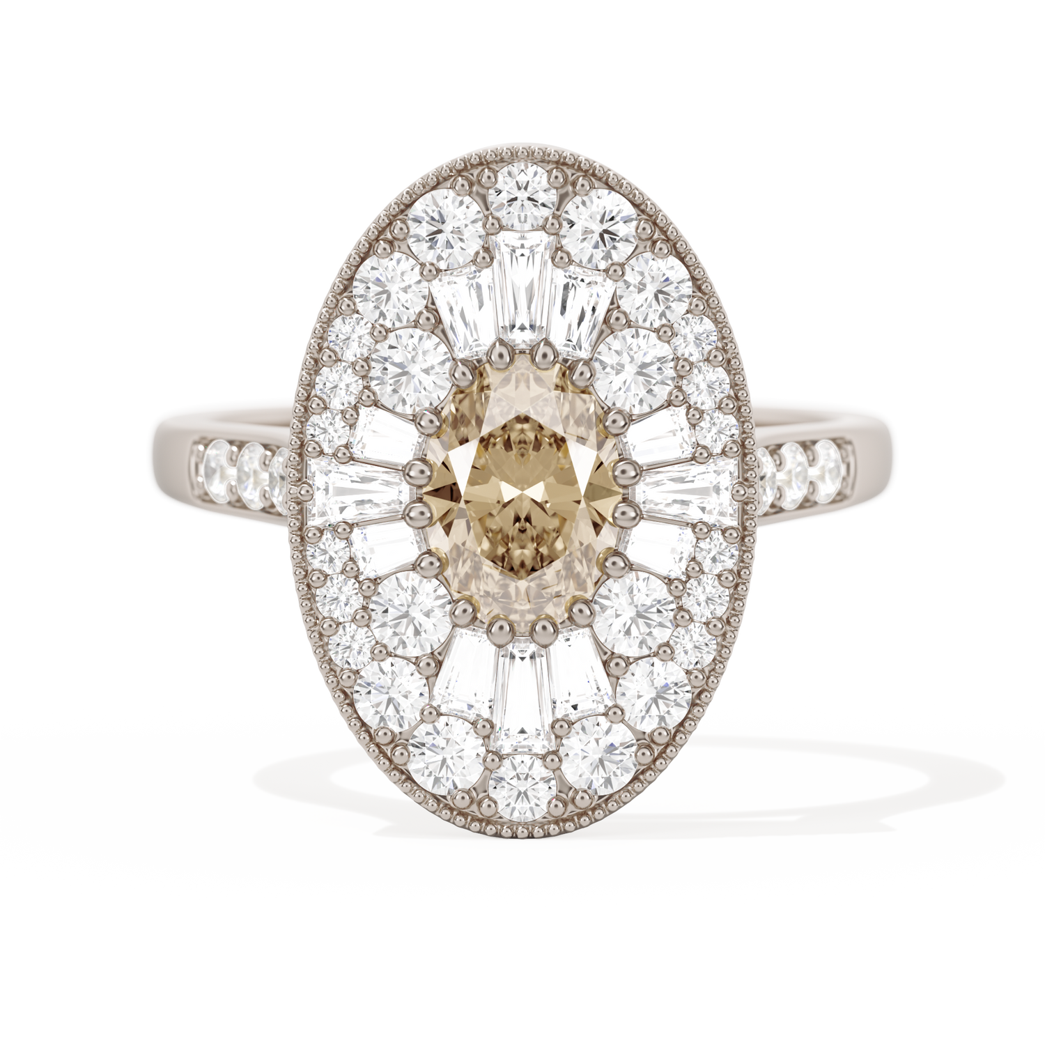 Oval Ballerina Oval Center