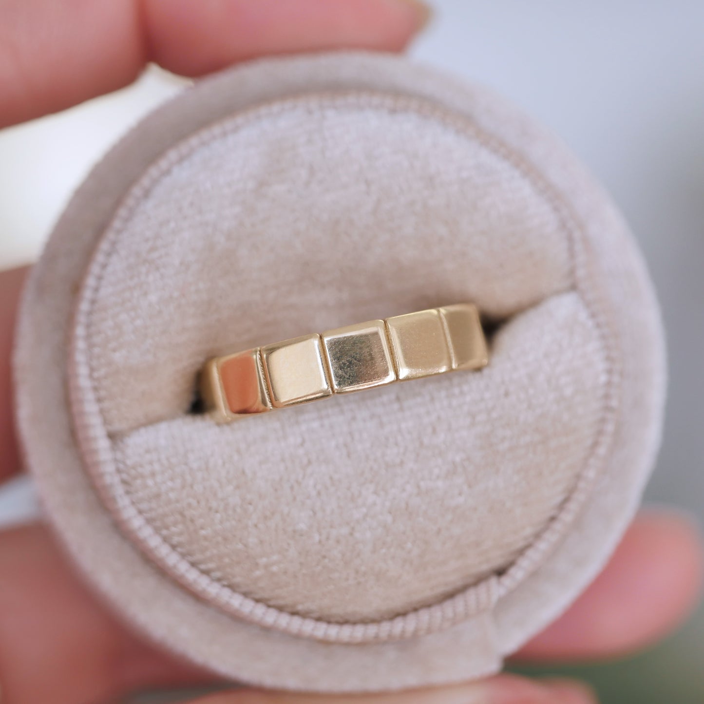 5mm Notched Band Ring