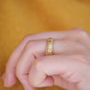 5mm Wide Deco Floral Band