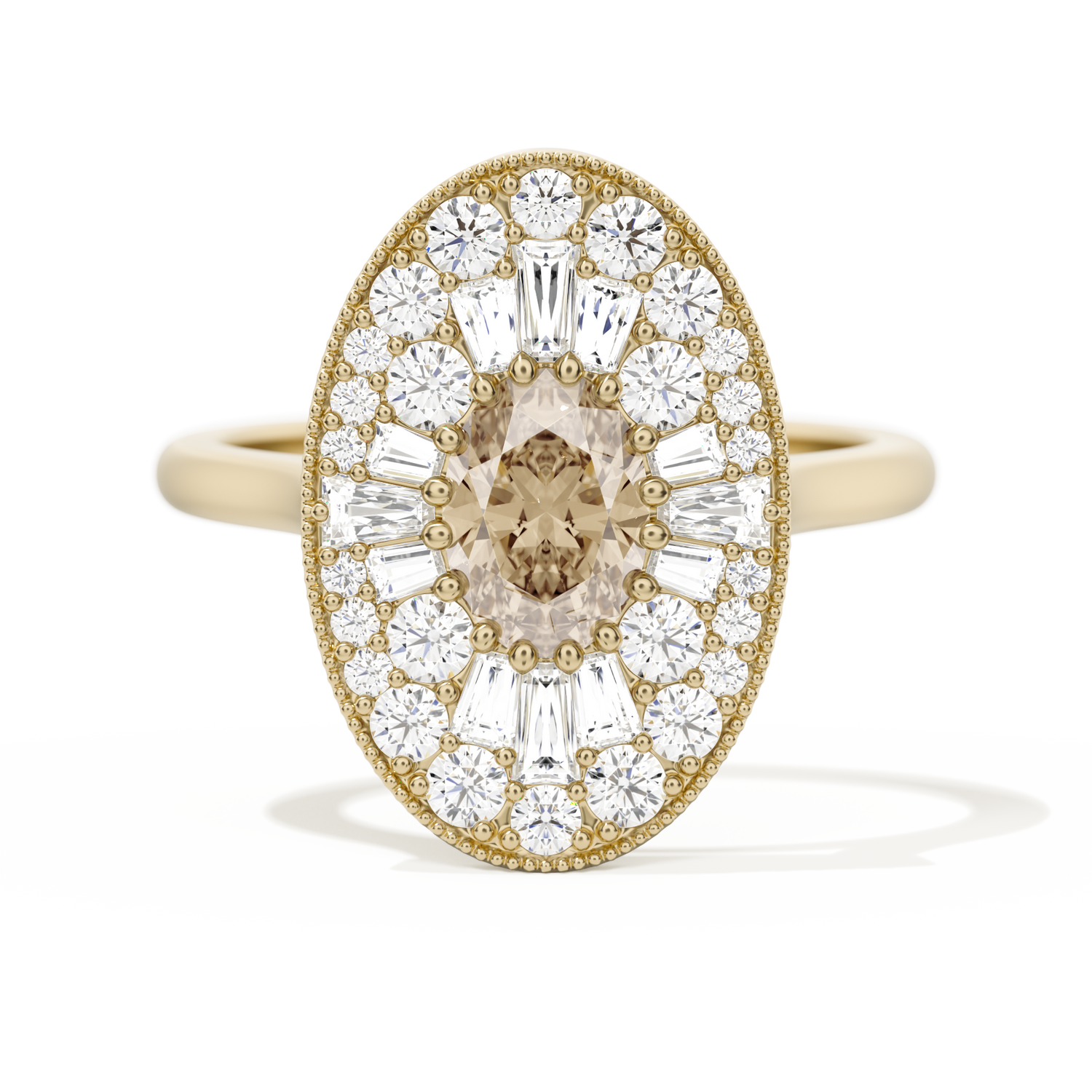 Oval Ballerina Oval Center