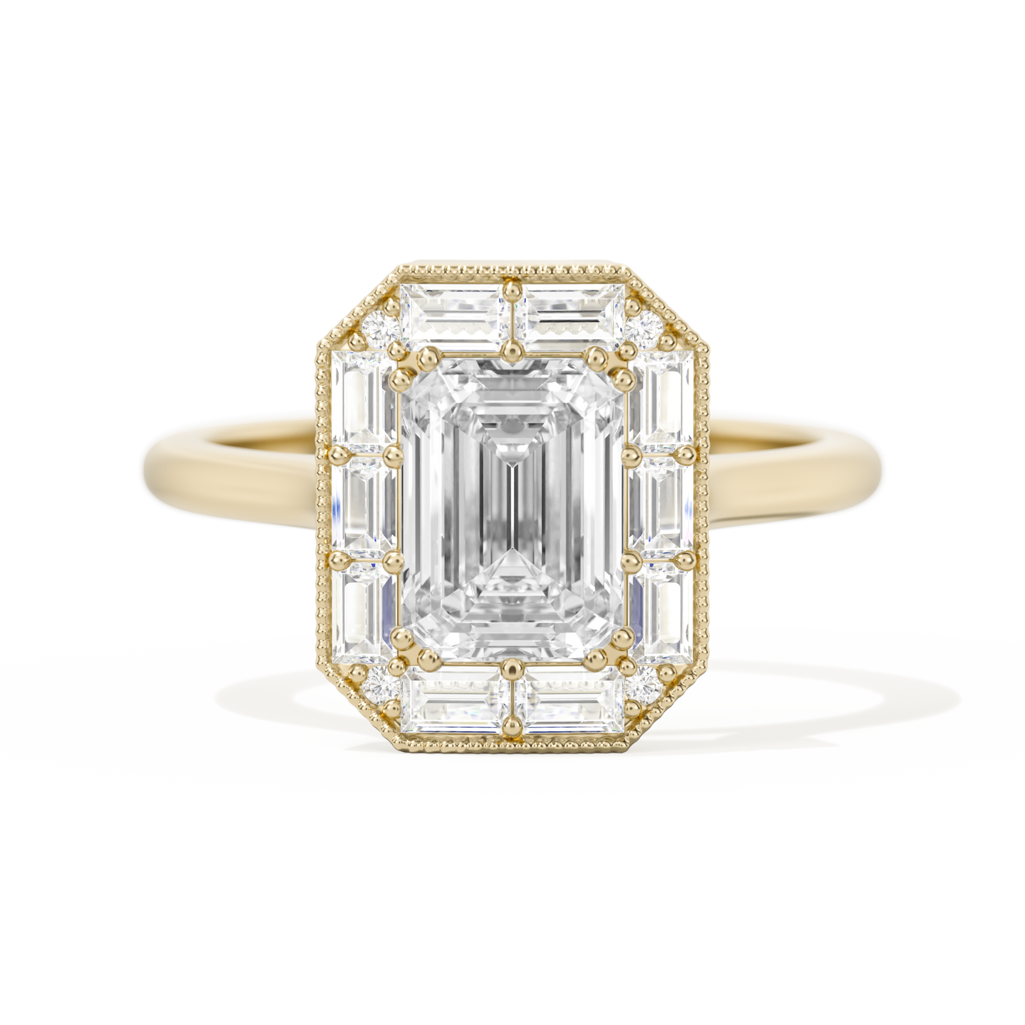 Not So Mini French Cut Halo