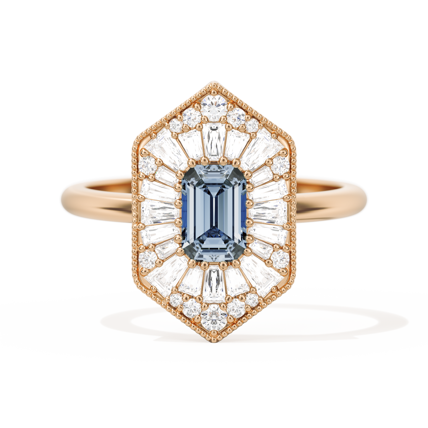 Ballerina Elongated Emerald