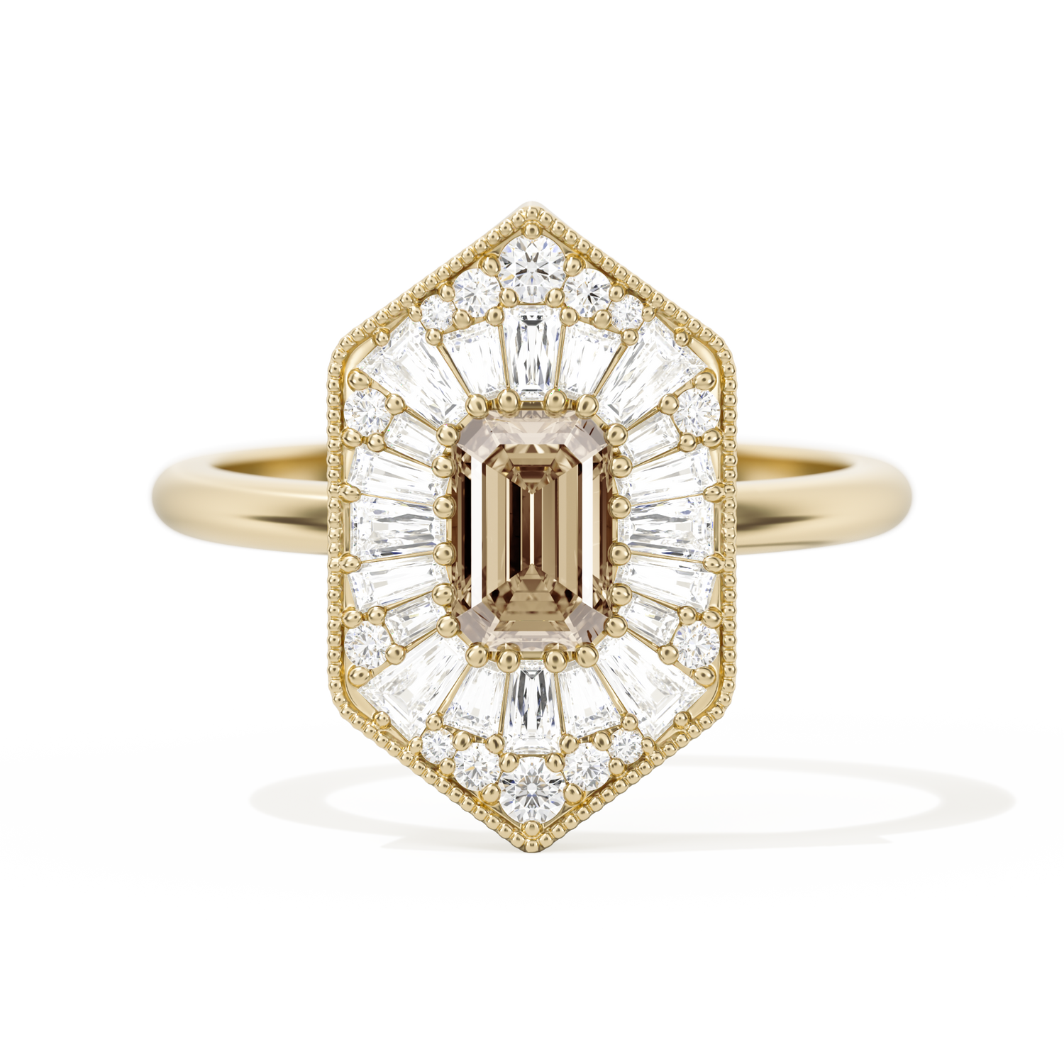 Ballerina Elongated Emerald