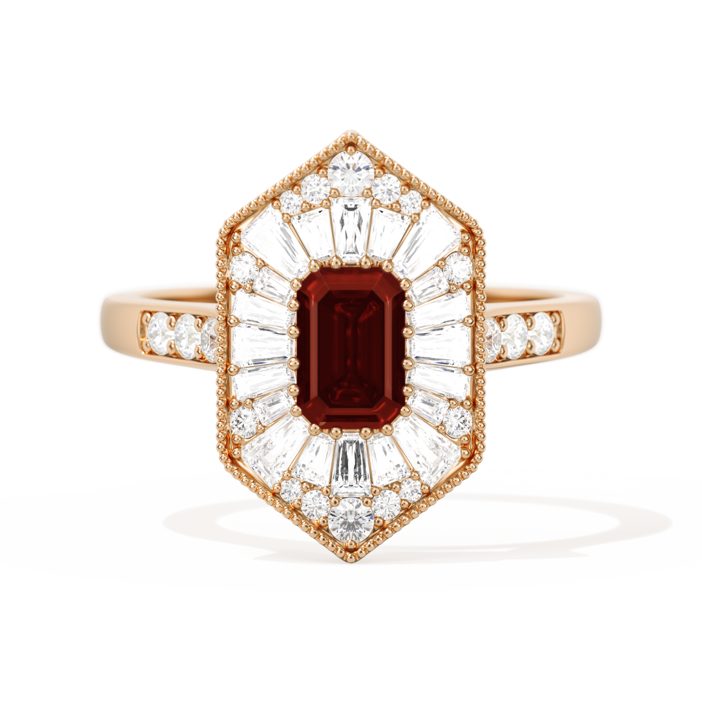 Ballerina Elongated Emerald