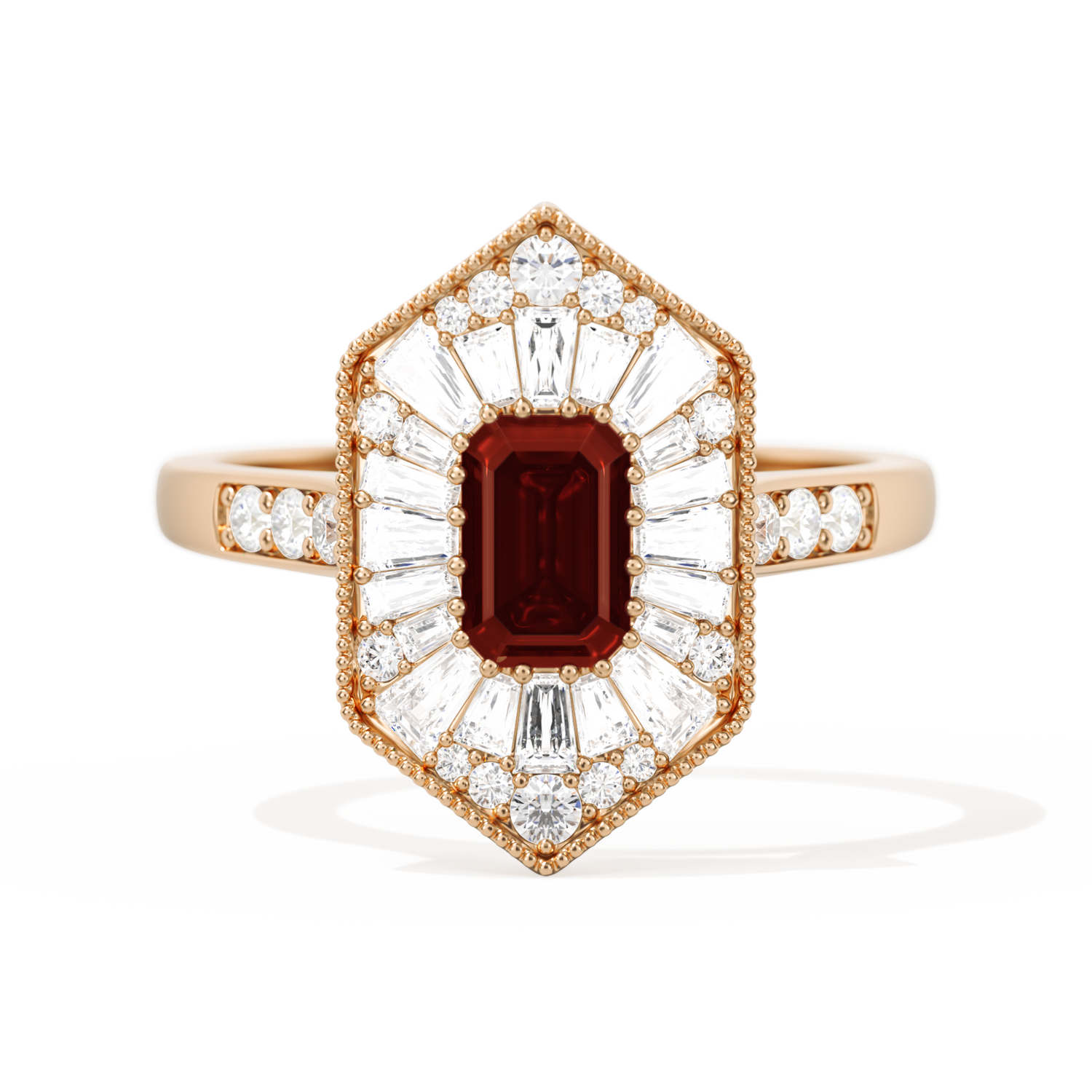 Ballerina Elongated Emerald