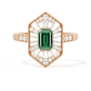 Ballerina Elongated Emerald