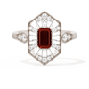 Ballerina Elongated Emerald