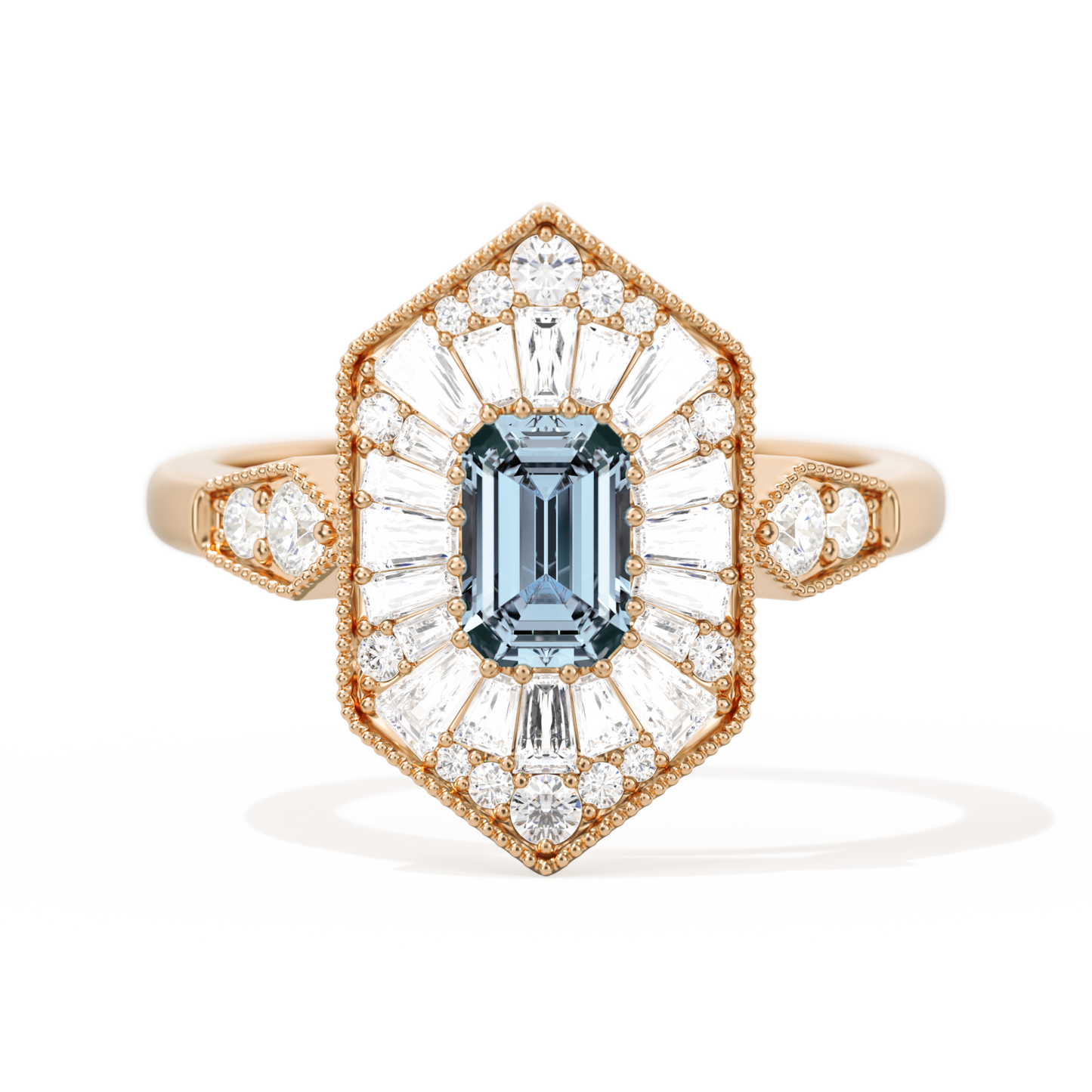 Ballerina Elongated Emerald