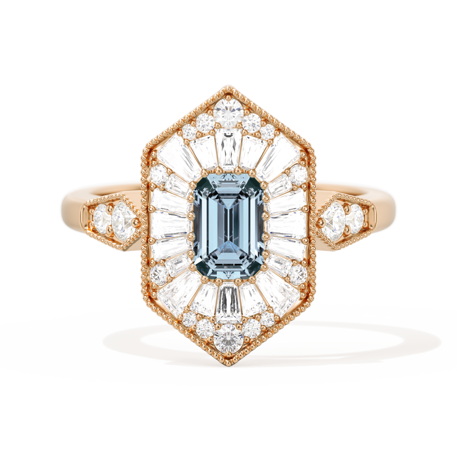 Ballerina Elongated Emerald