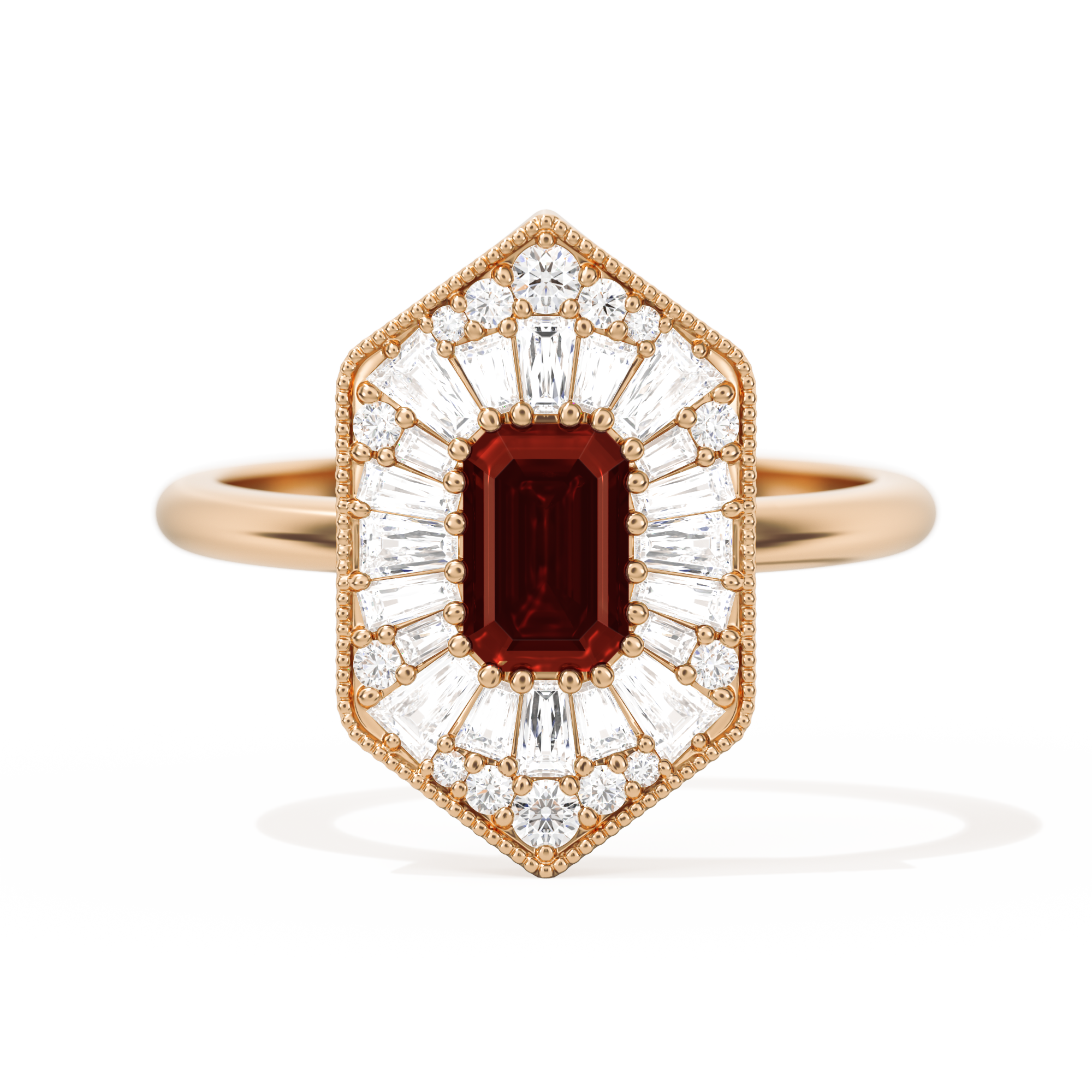 Ballerina Elongated Emerald