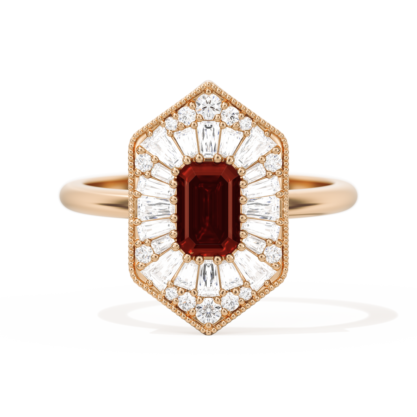 Ballerina Elongated Emerald