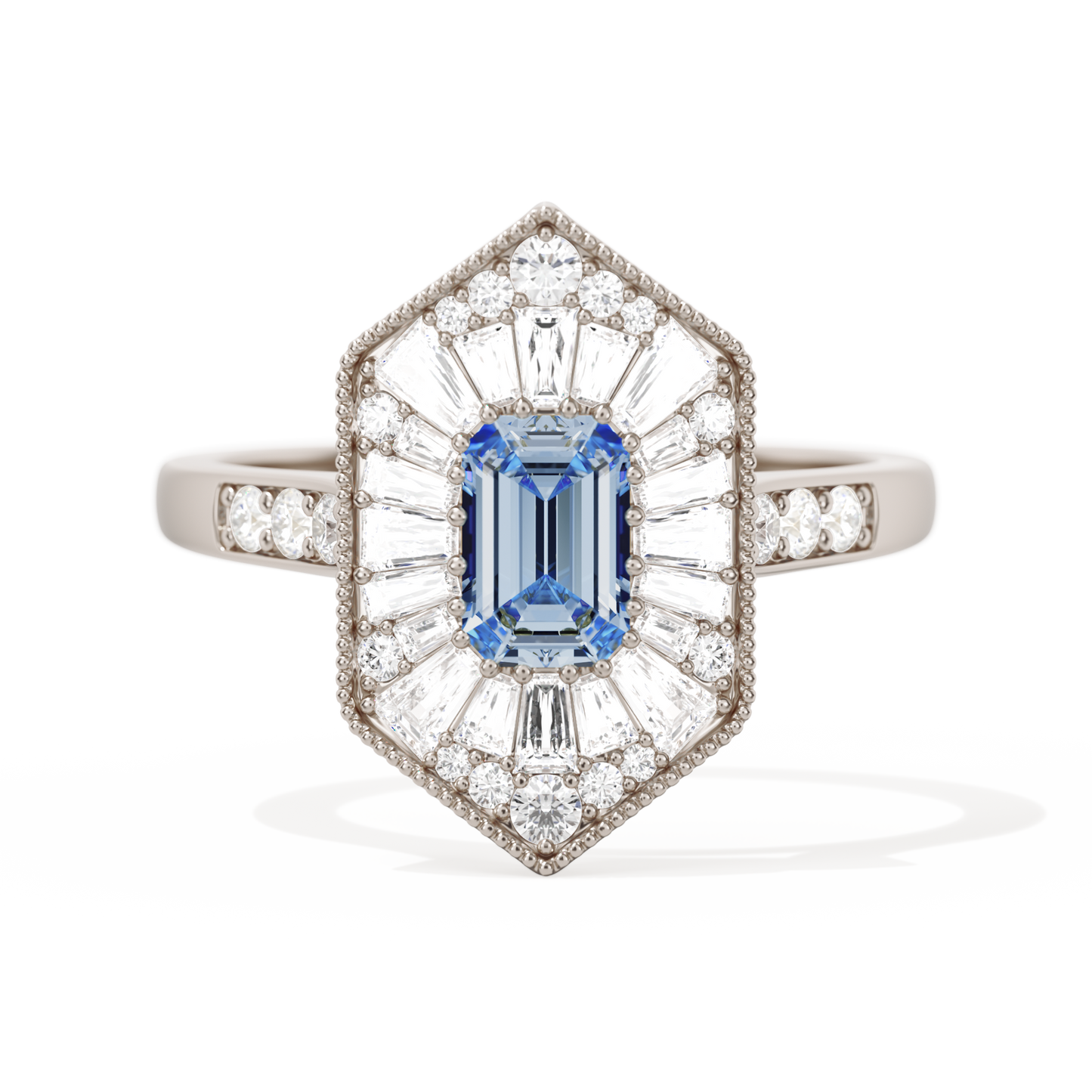 Ballerina Elongated Emerald