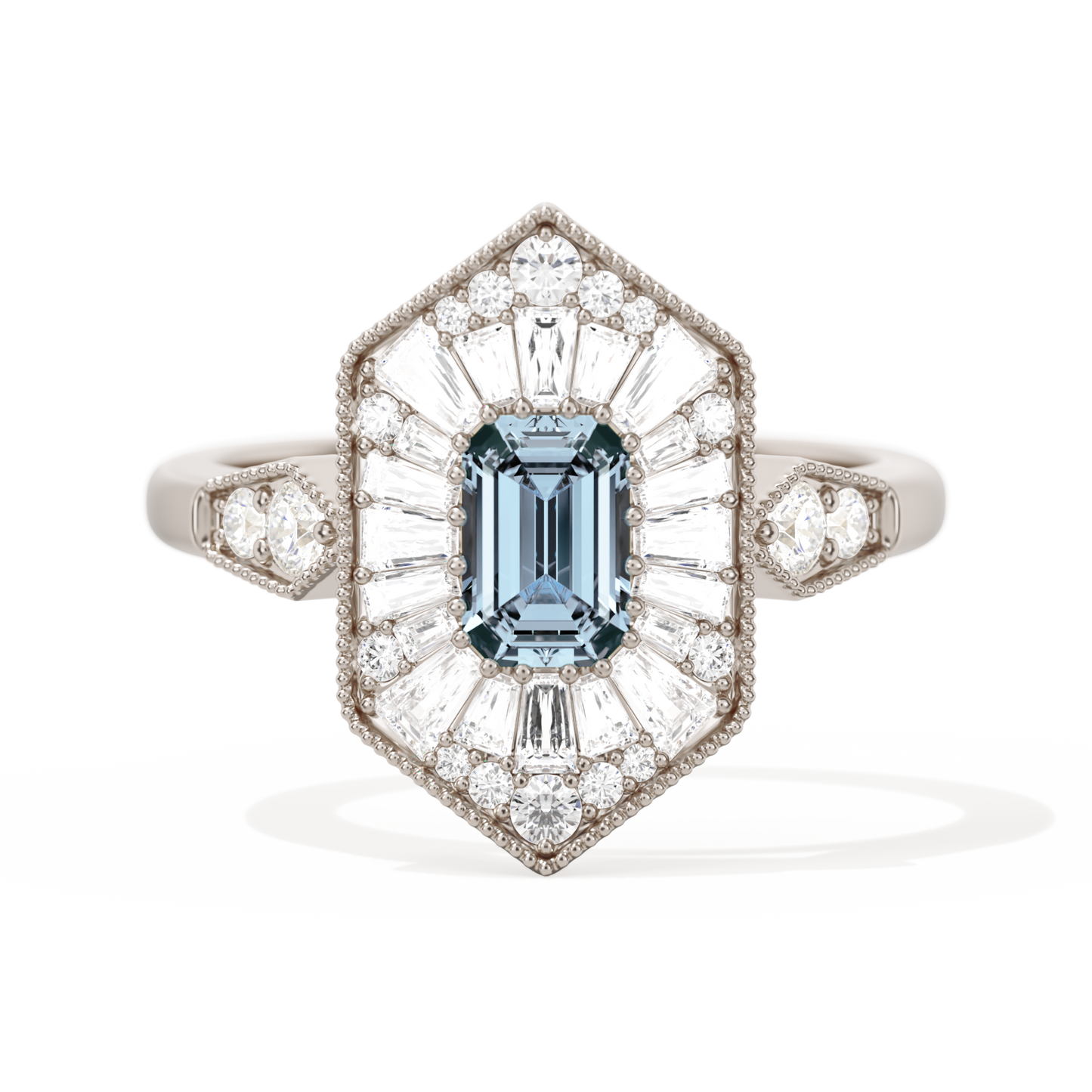 Ballerina Elongated Emerald
