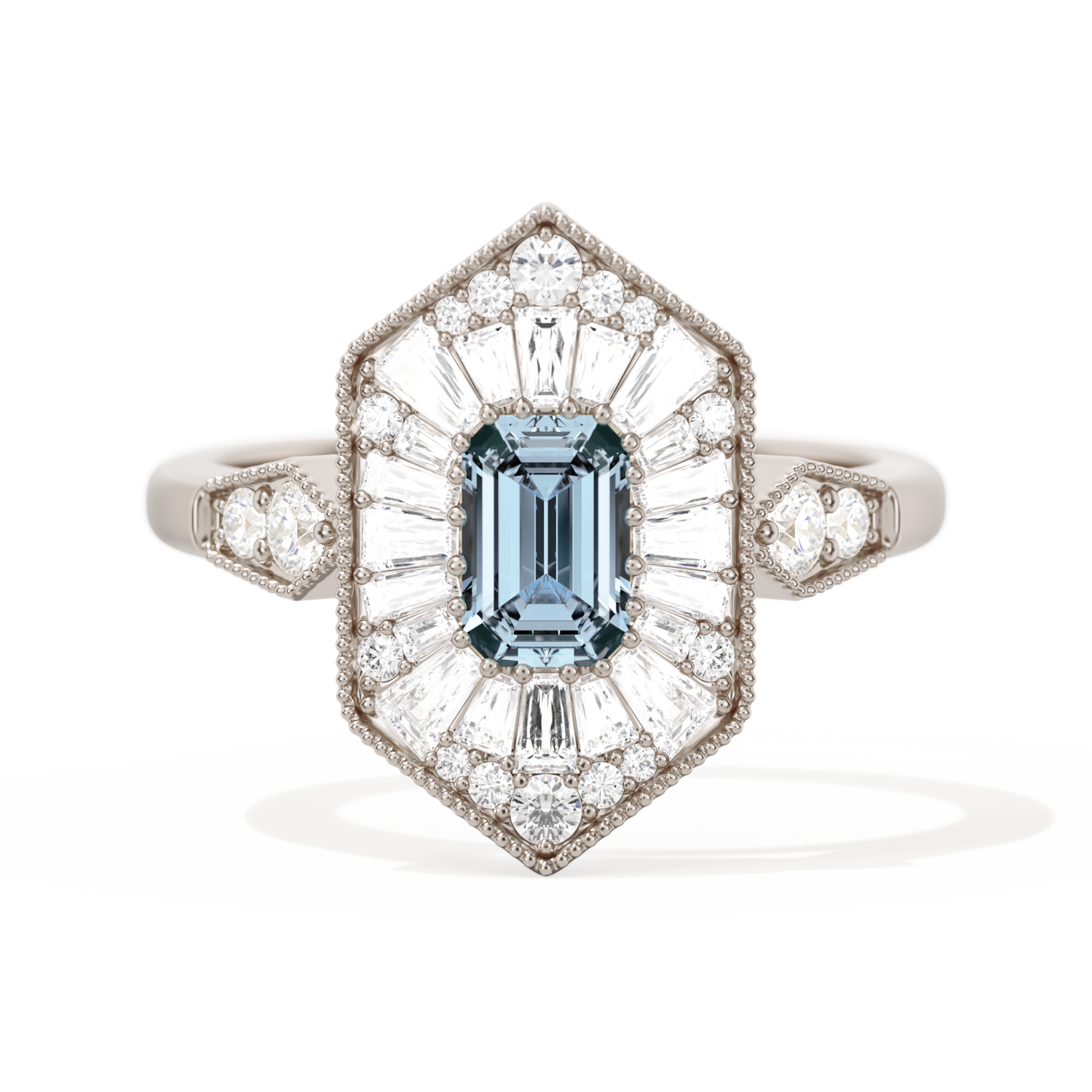 Ballerina Elongated Emerald