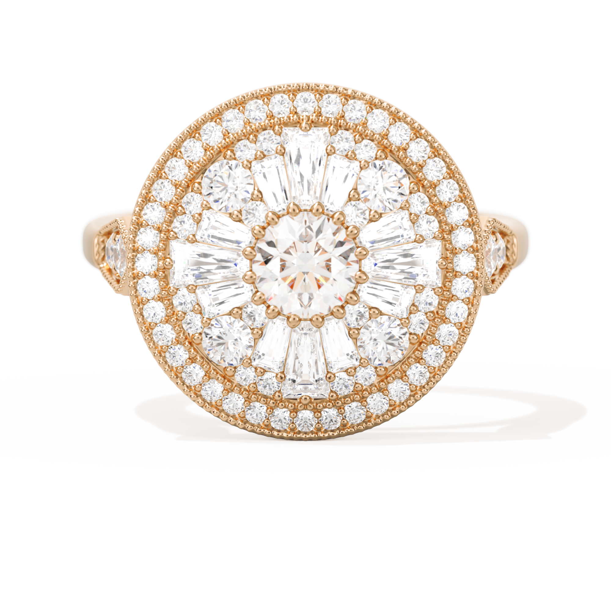 Ballerina Round with Halo