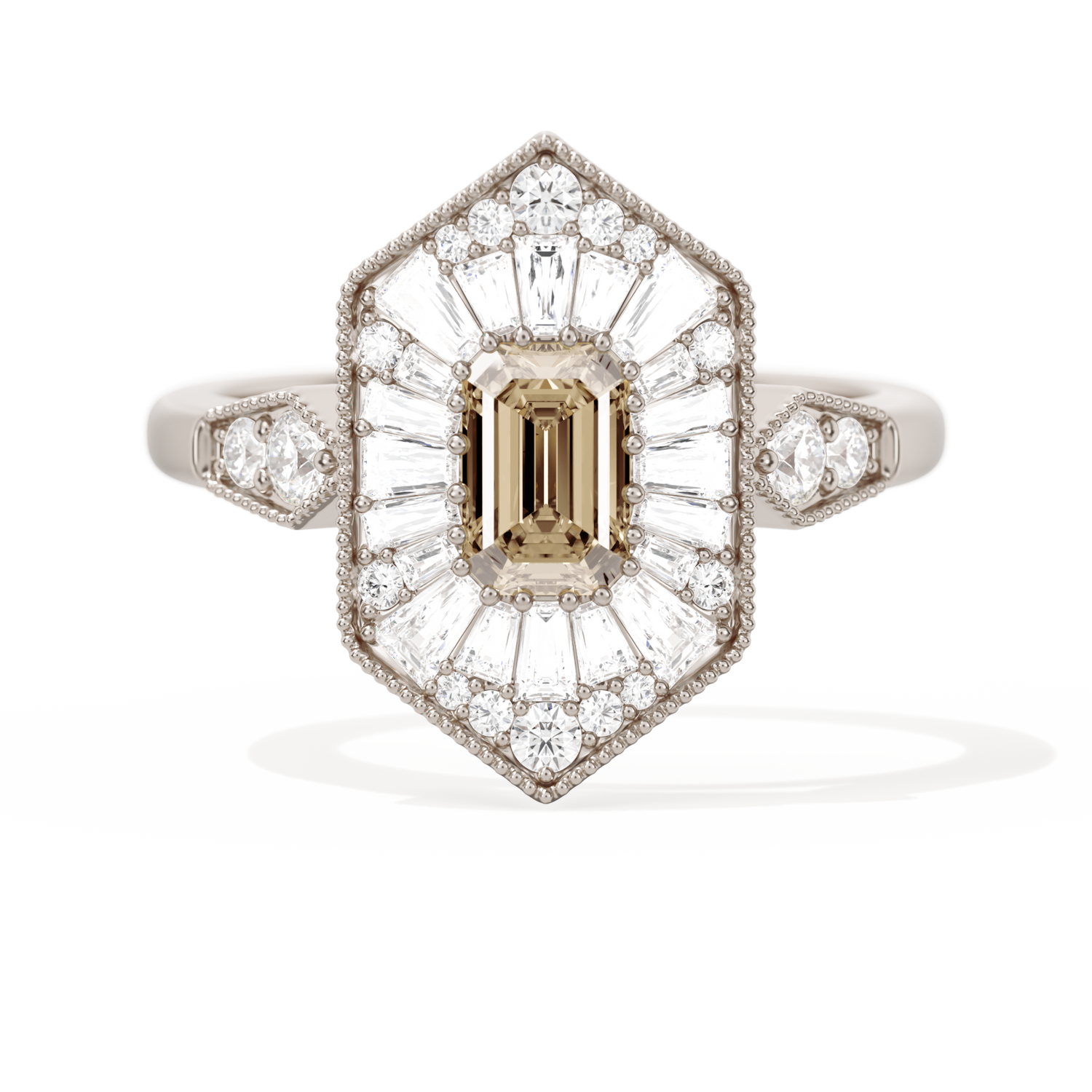Ballerina Elongated Emerald