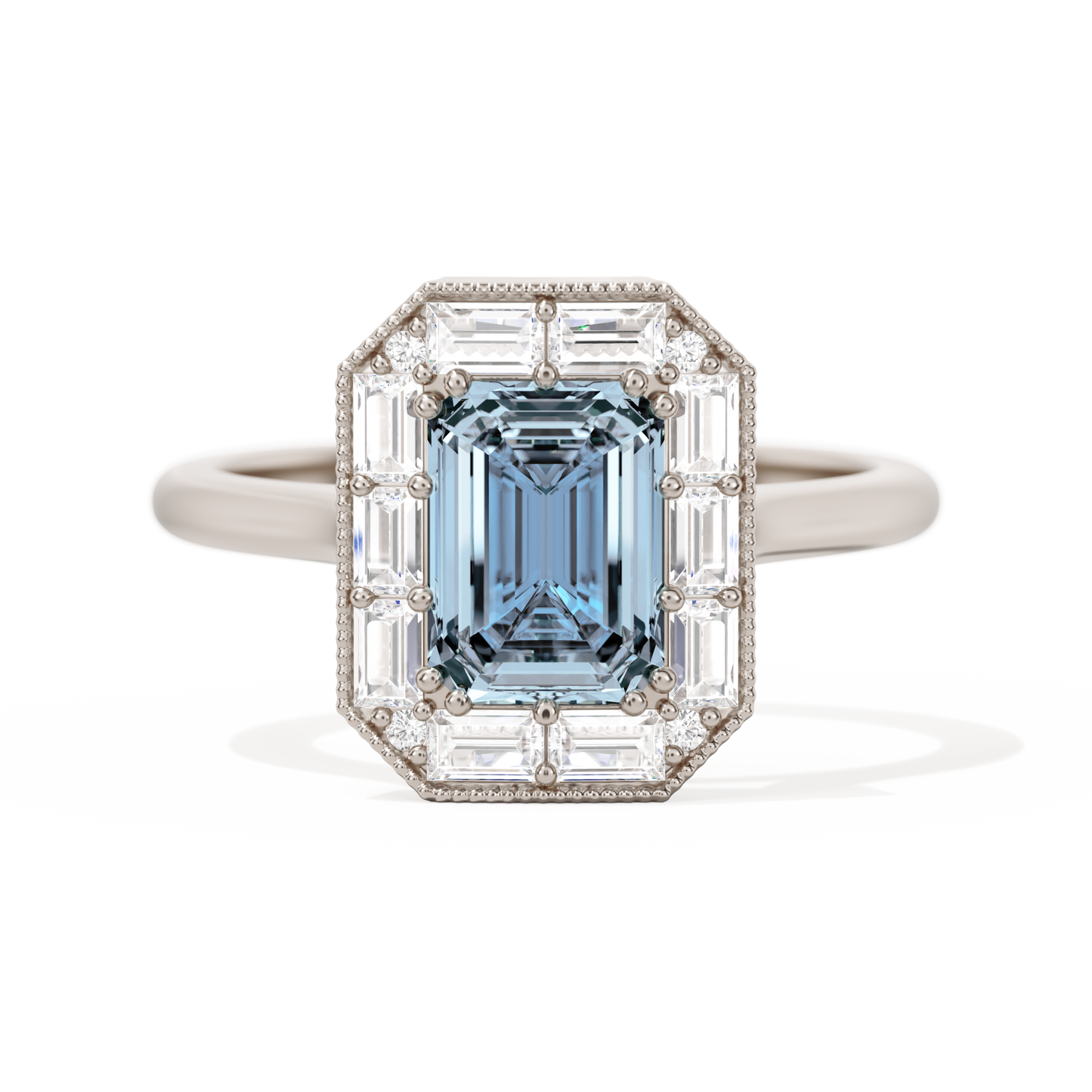 Not So Mini French Cut Halo