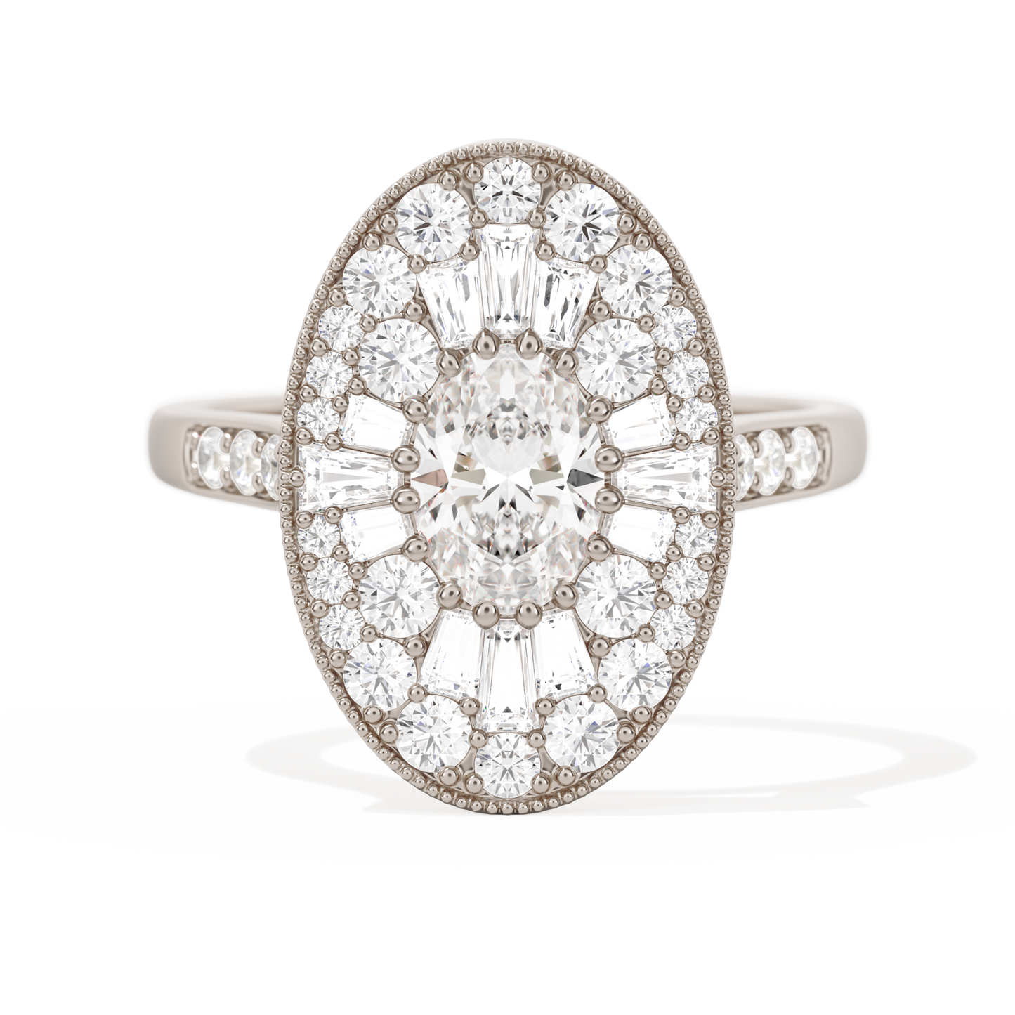 Oval Ballerina Oval Center