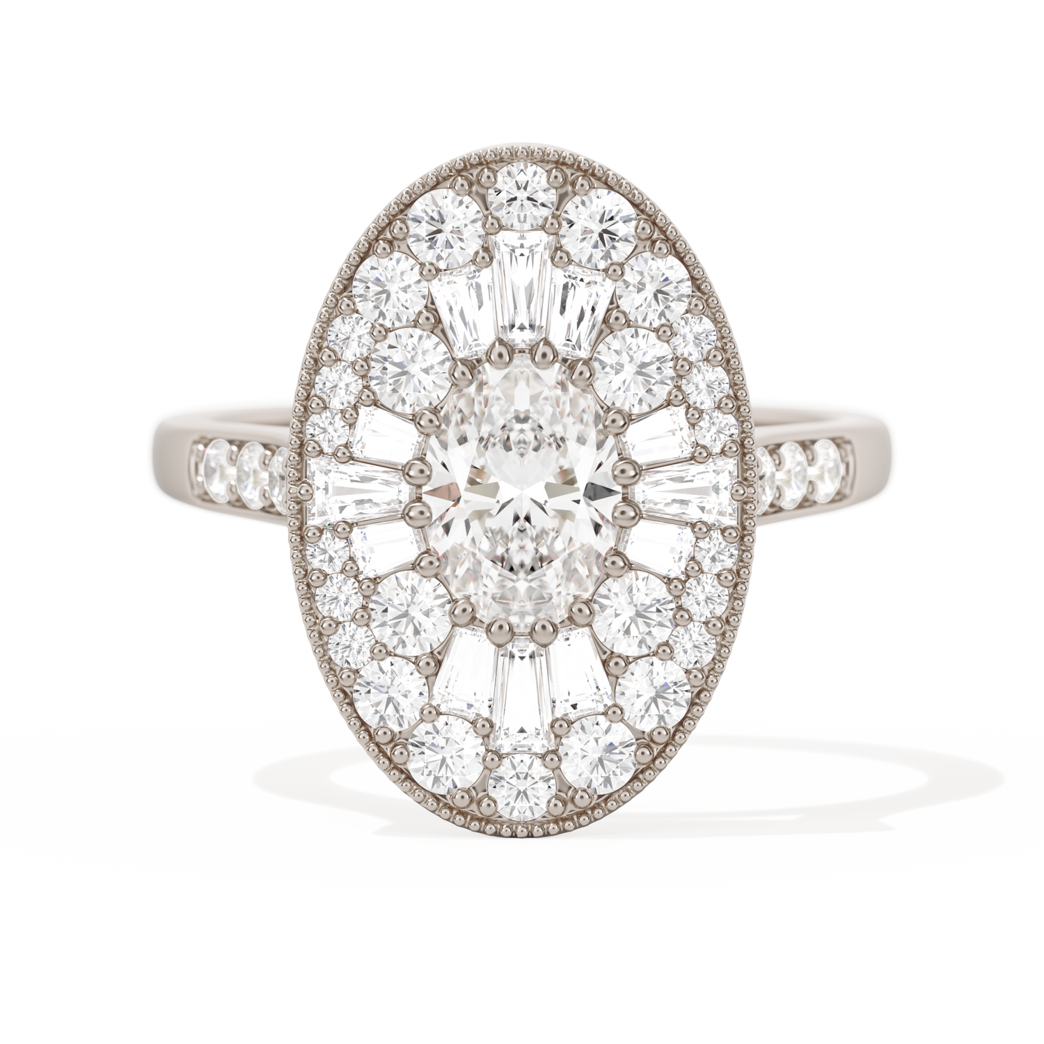 Oval Ballerina Oval Center
