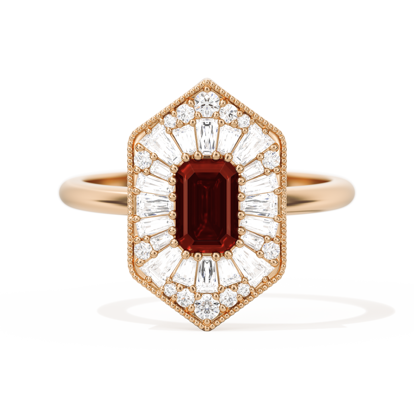 Ballerina Elongated Emerald