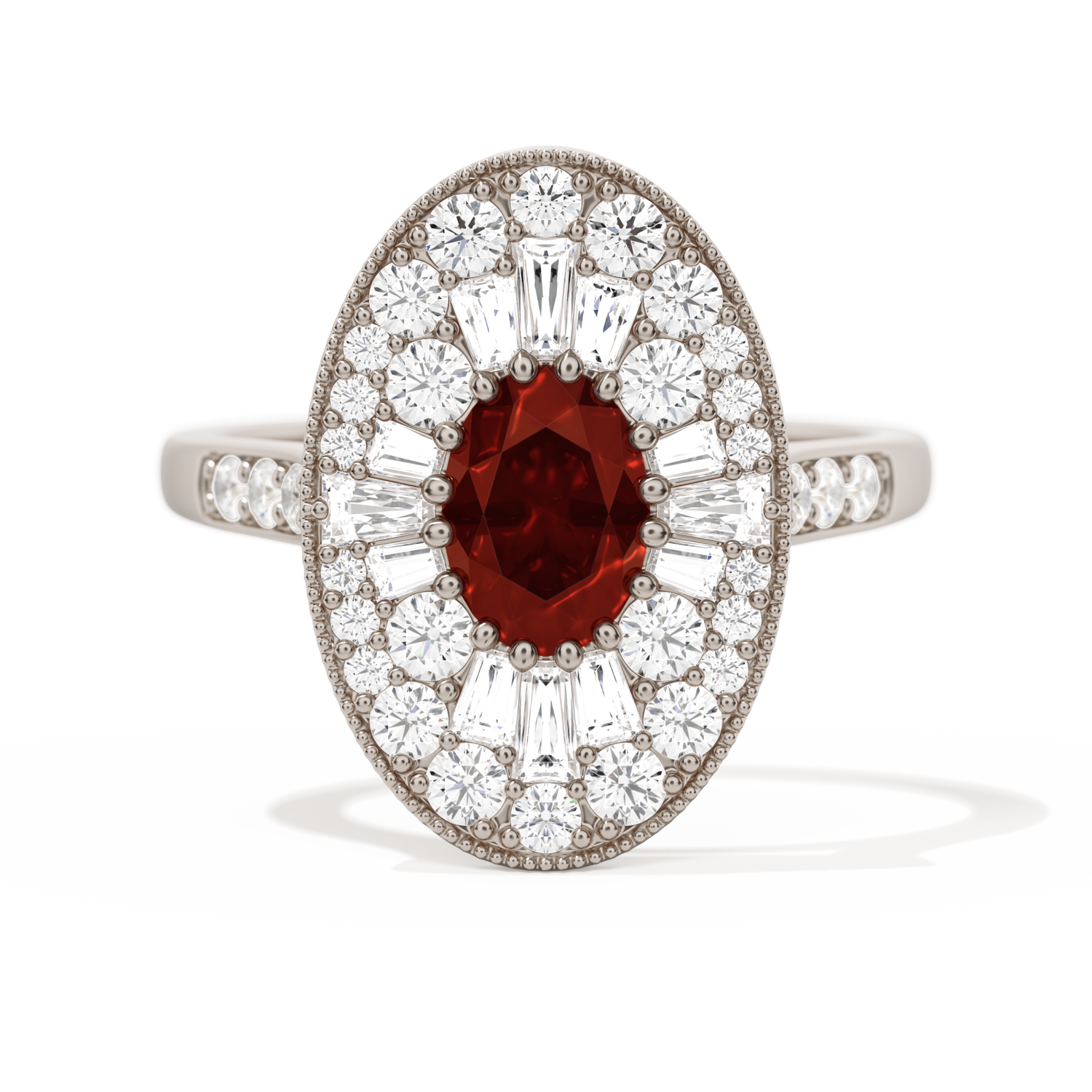 Oval Ballerina Oval Center