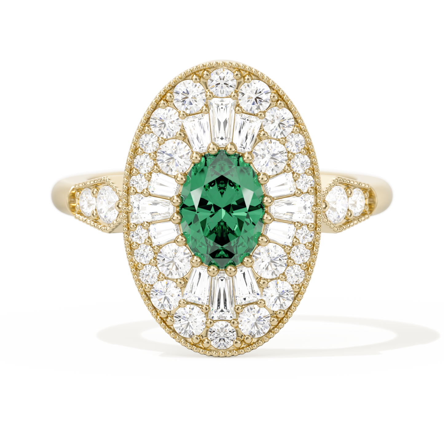 Oval Ballerina Oval Center